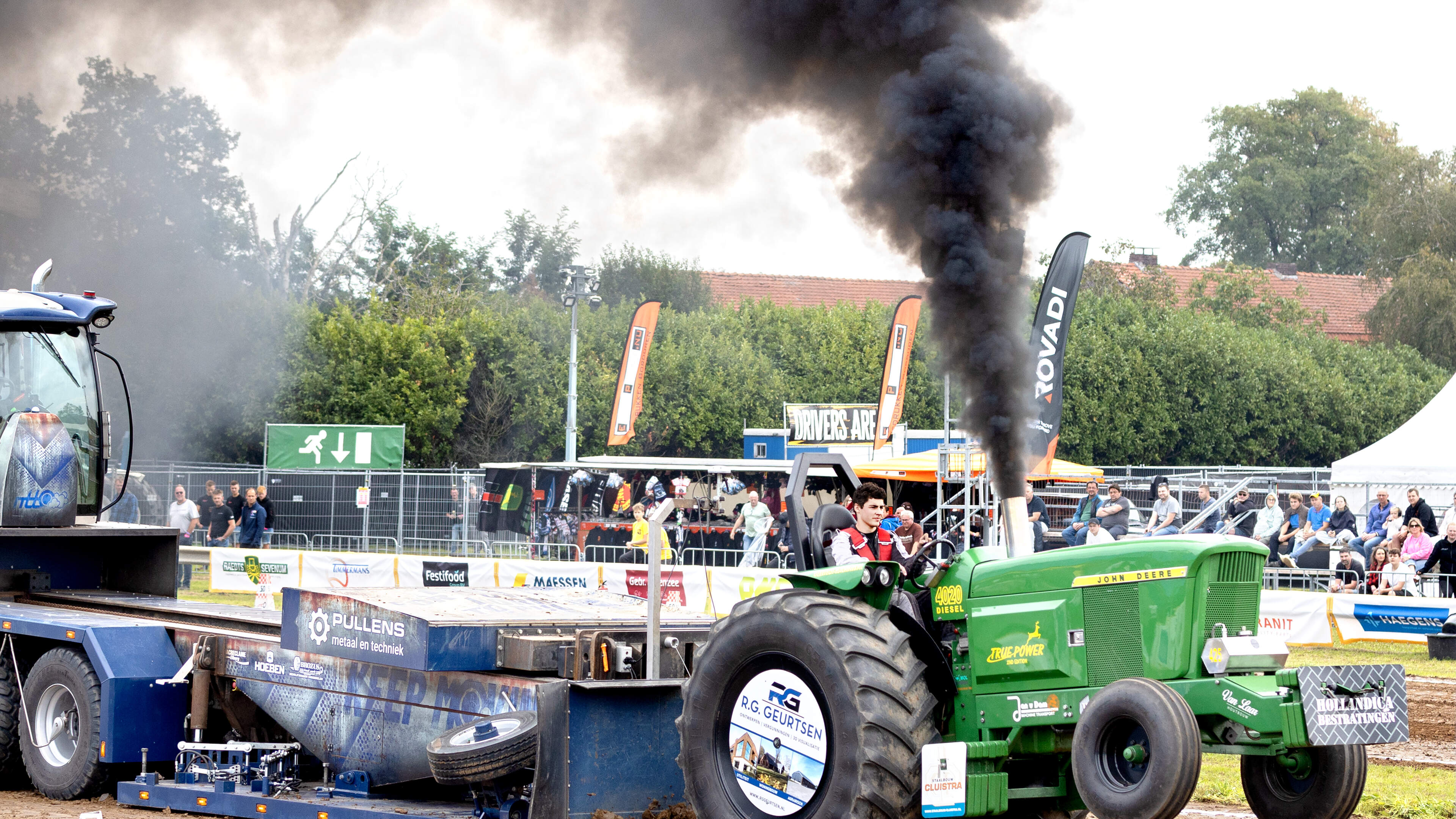 Trucks, tractoren, klei en gezelligheid op Pullingdays in Ysselsteyn