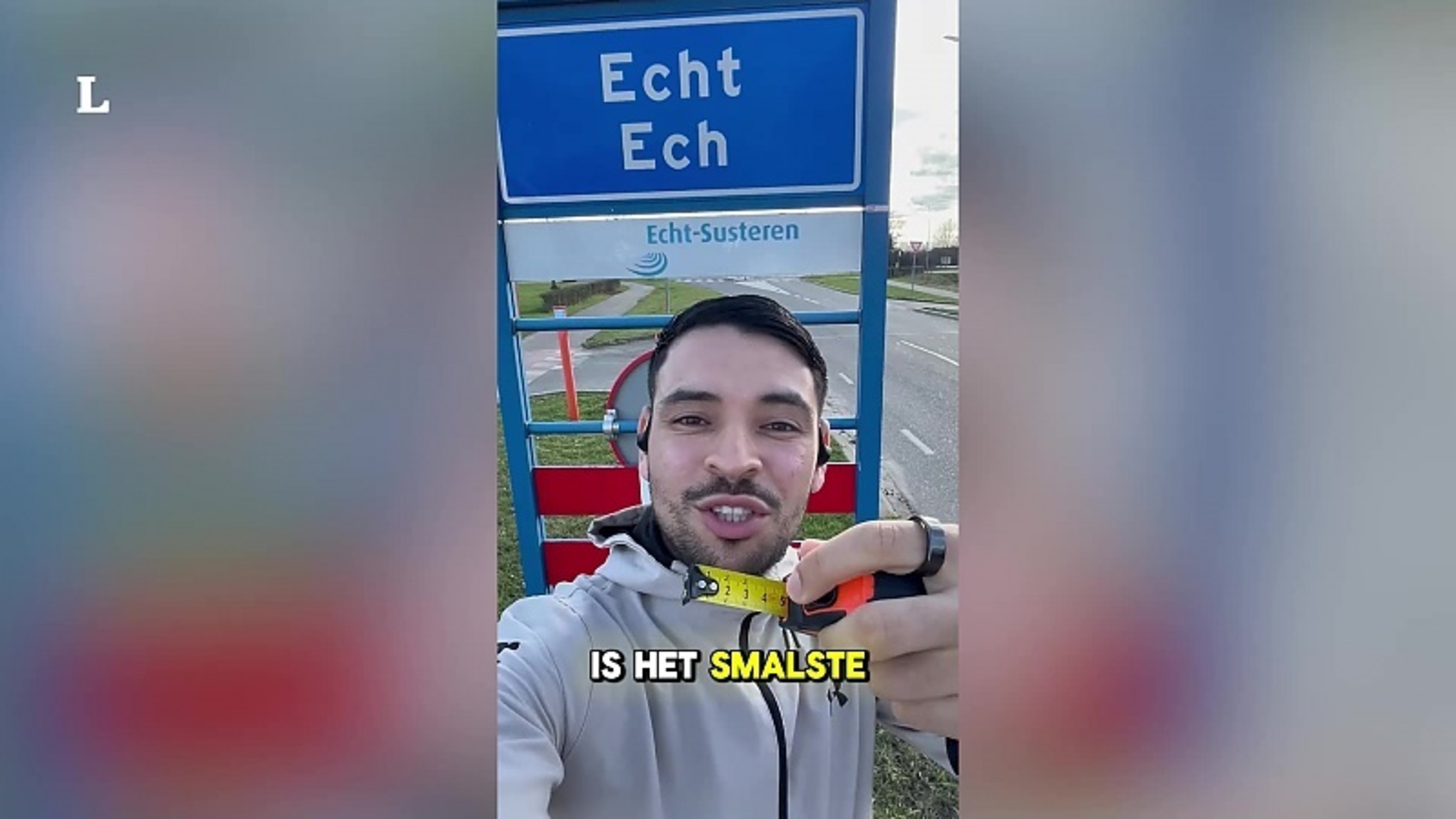 Abdel Bahri (29) uit Weert zet met ludieke wijkruns Limburgse steden en dorpen op de kaart