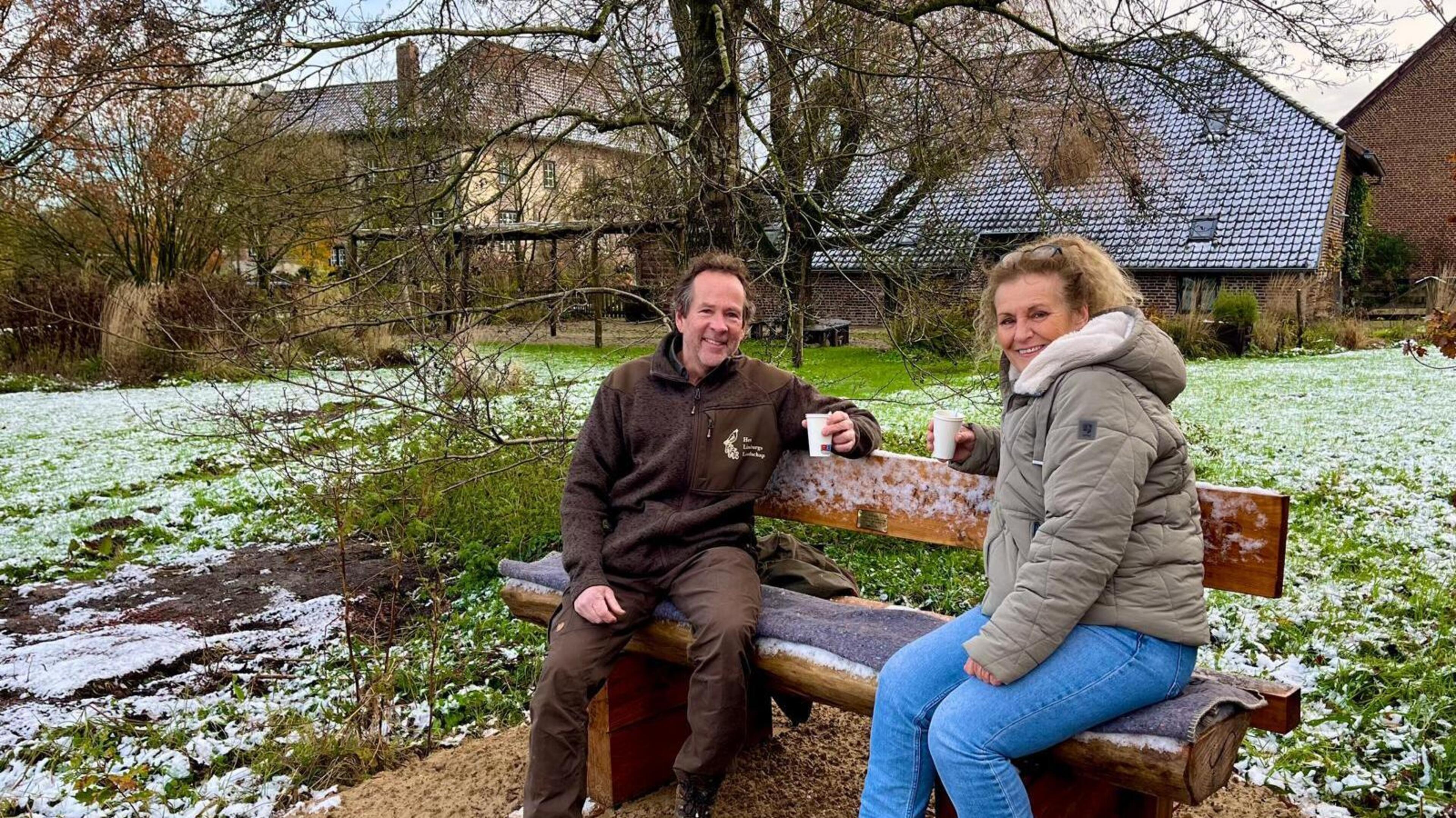 Stichting Het Limburgs Landschap plaatst dank-bank bij Kaldenbroeck