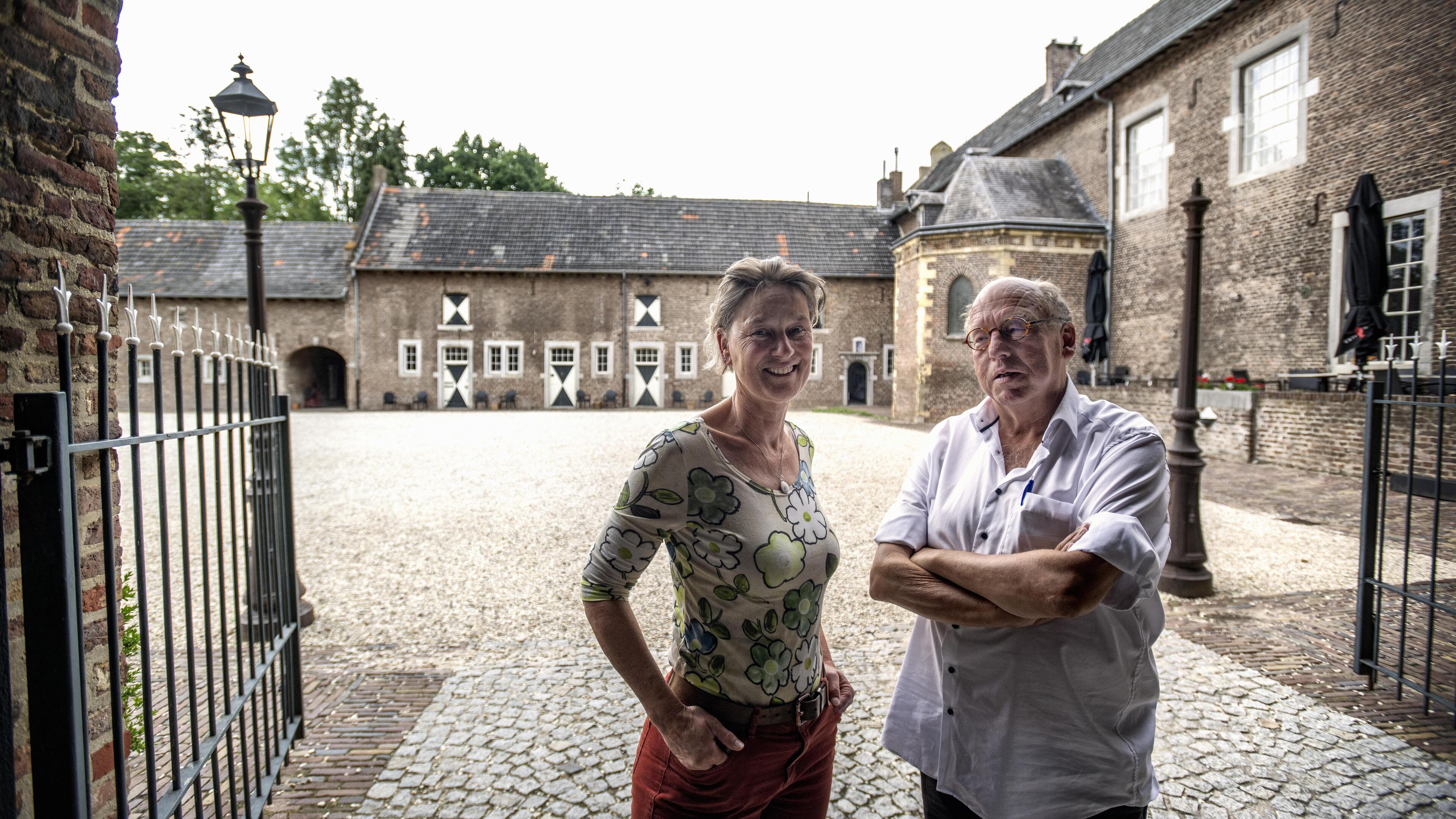 Kasteel Terborgh in Schinnen geeft zich steeds meer bloot: ‘Ik zou hier bij wijze van spreken morgen