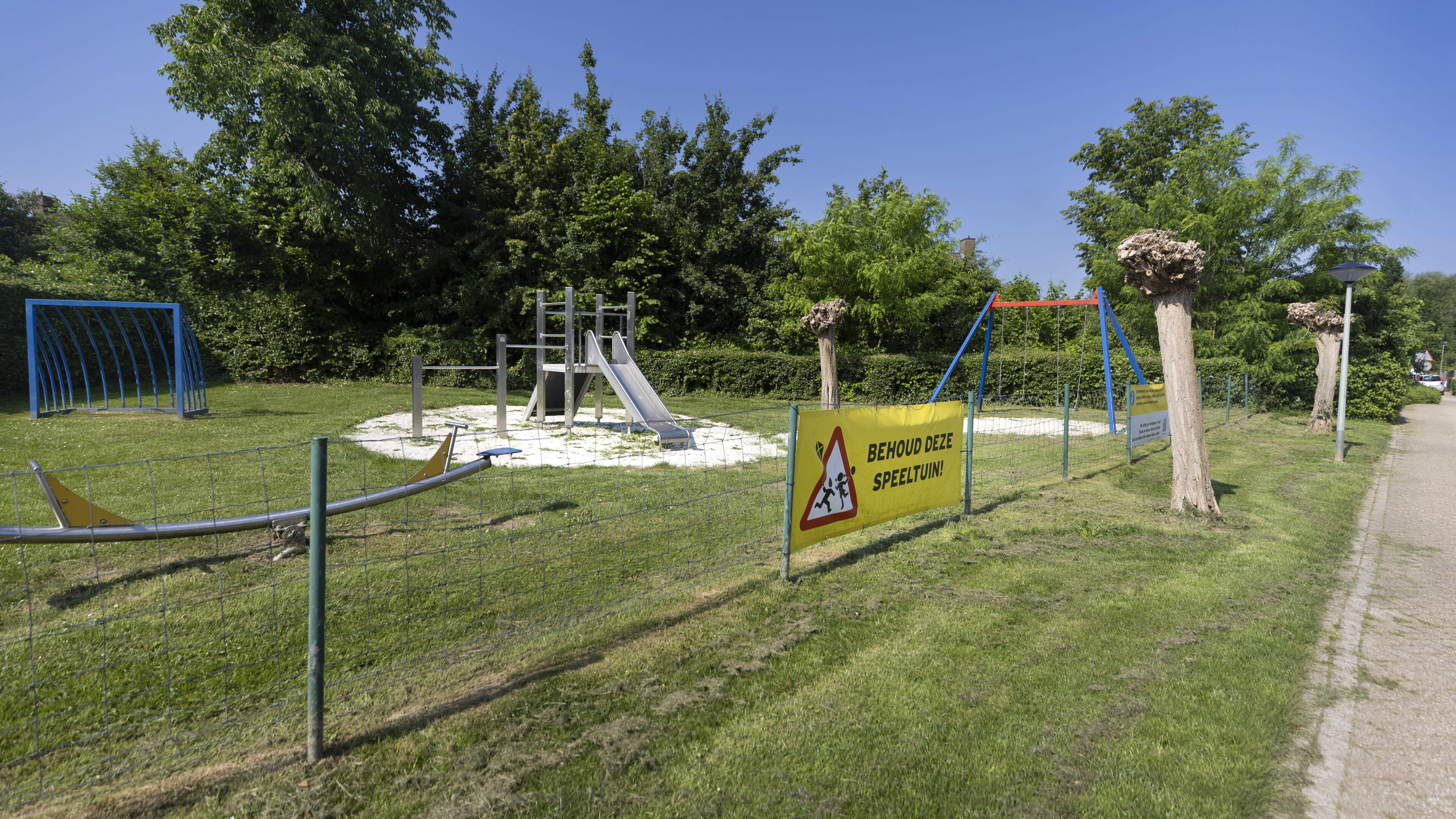 Door nieuwe woningen in Spaubeek dreigt speeltuin te verdwijnen, buurt blijft zich fel verzetten