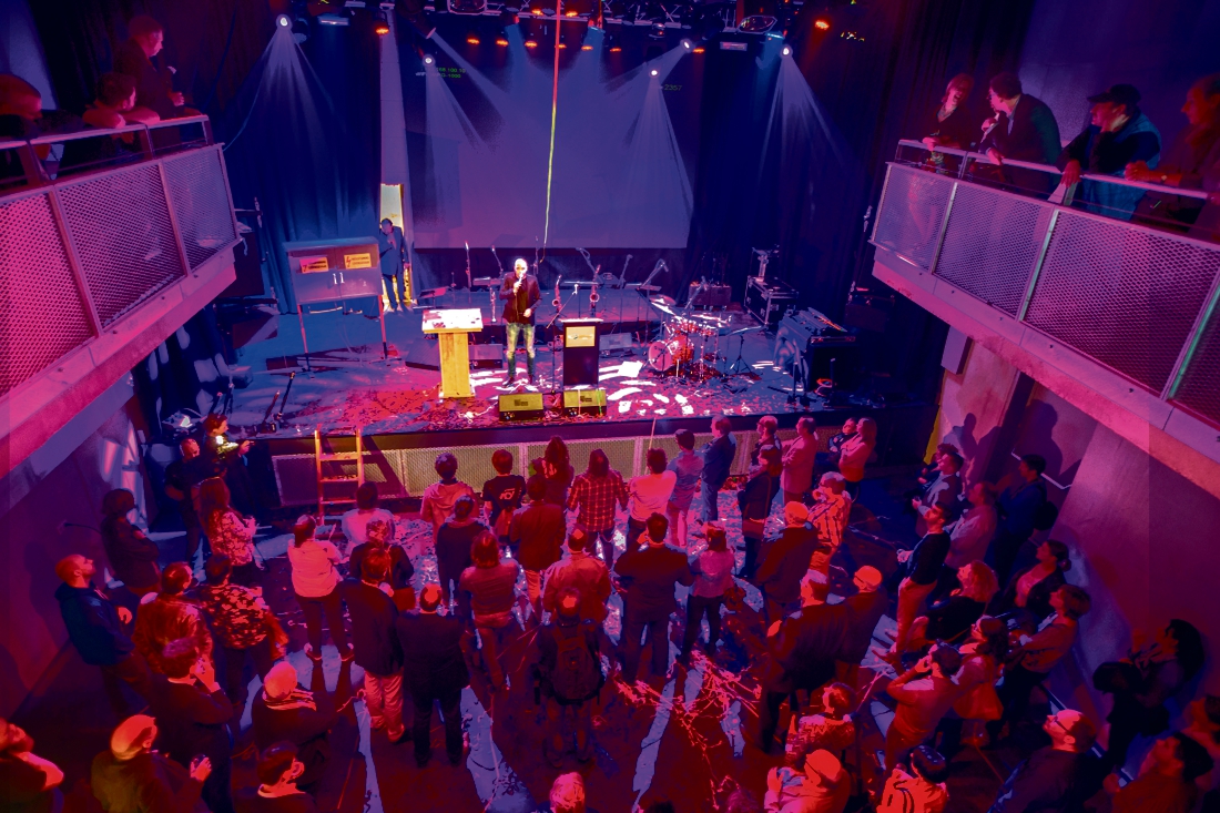Poppodium Volt start seizoen met zitplaatsen