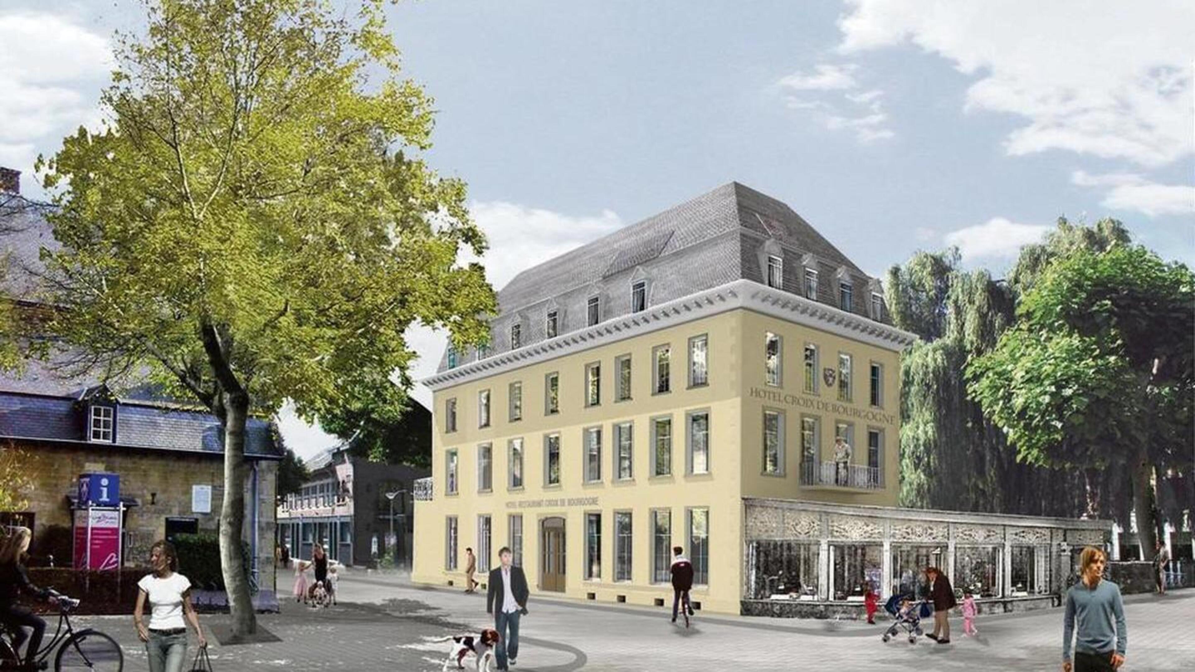 Schuldeisers leggen beslag op gronden van Croix de Bourgogne Valkenburg; gemeente wil met voorkeursr