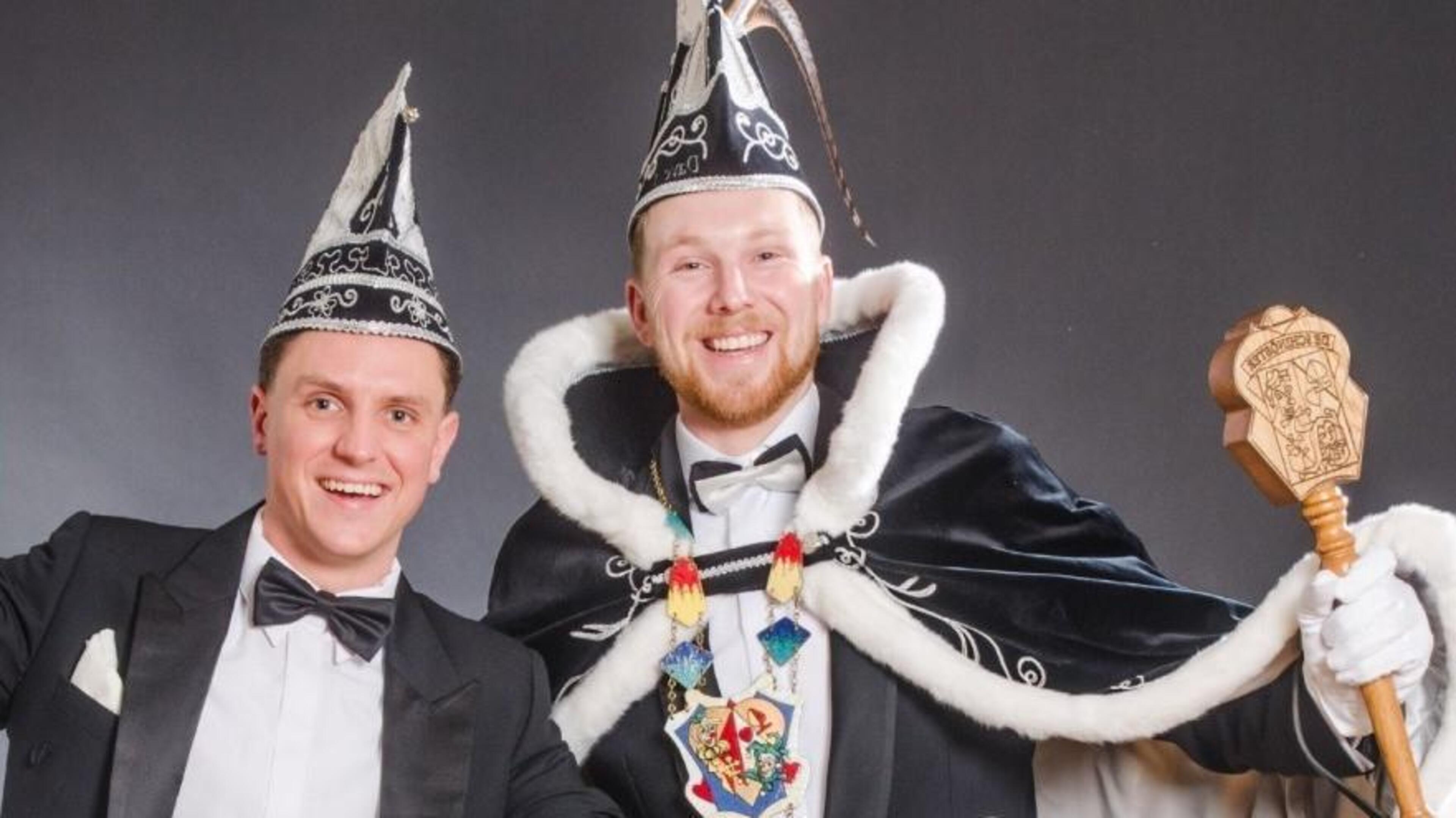 Dave I zet als nieuwe prins van het Schinösterriek in Schinnen familietraditie voort