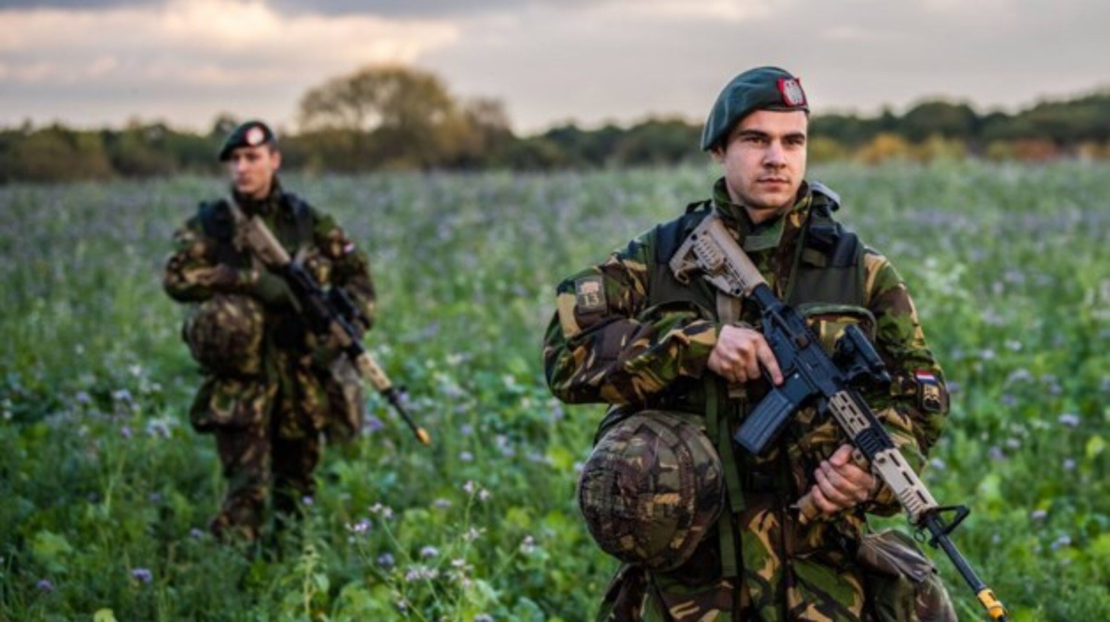 Koninklijke Landmacht oefent in omgeving Gulpen-Wittem