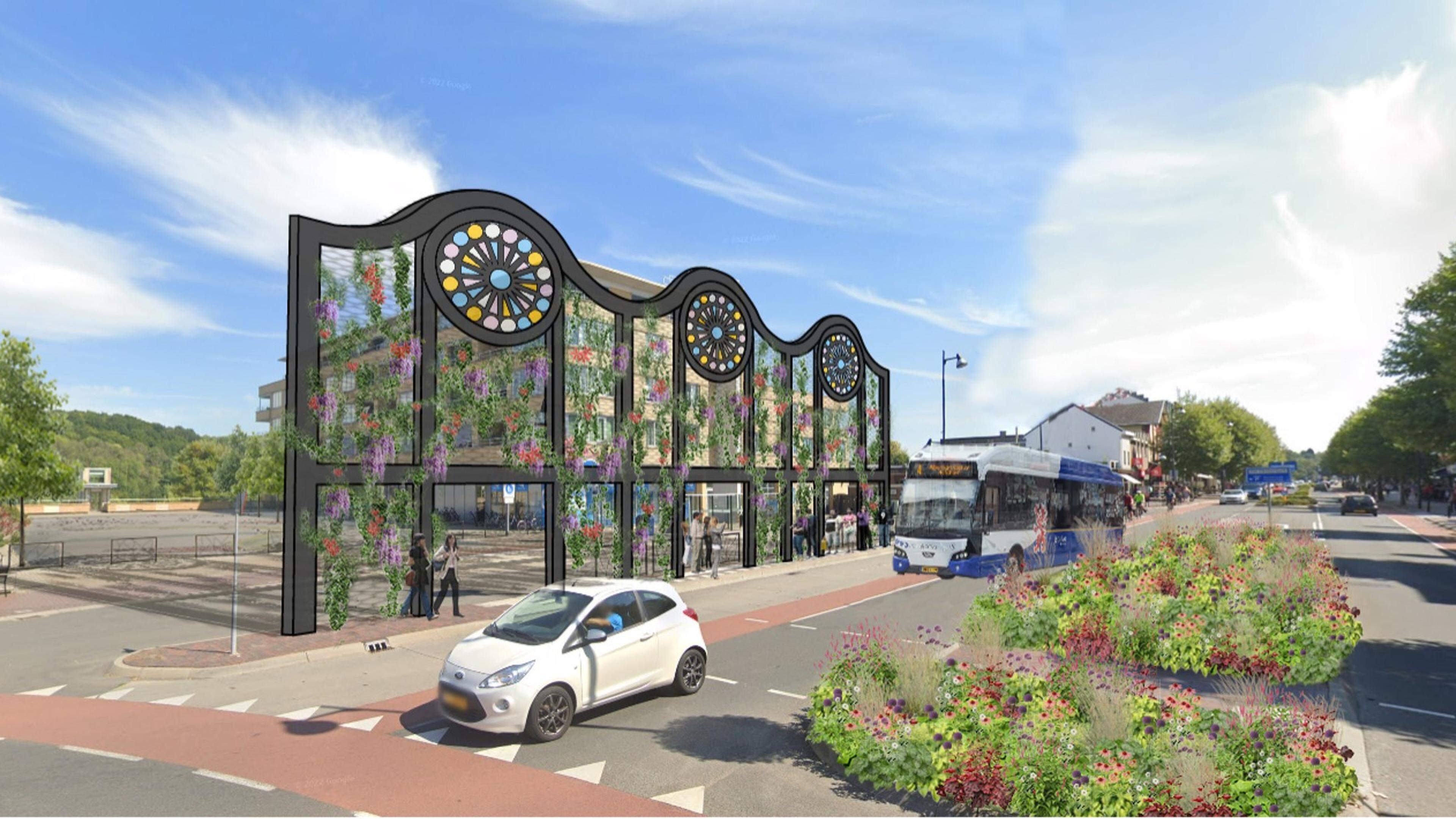 Van bloeiende ‘kerkramen’ bij het busstation tot een geheime tuin: hoe kan het centrum van Vaals gro