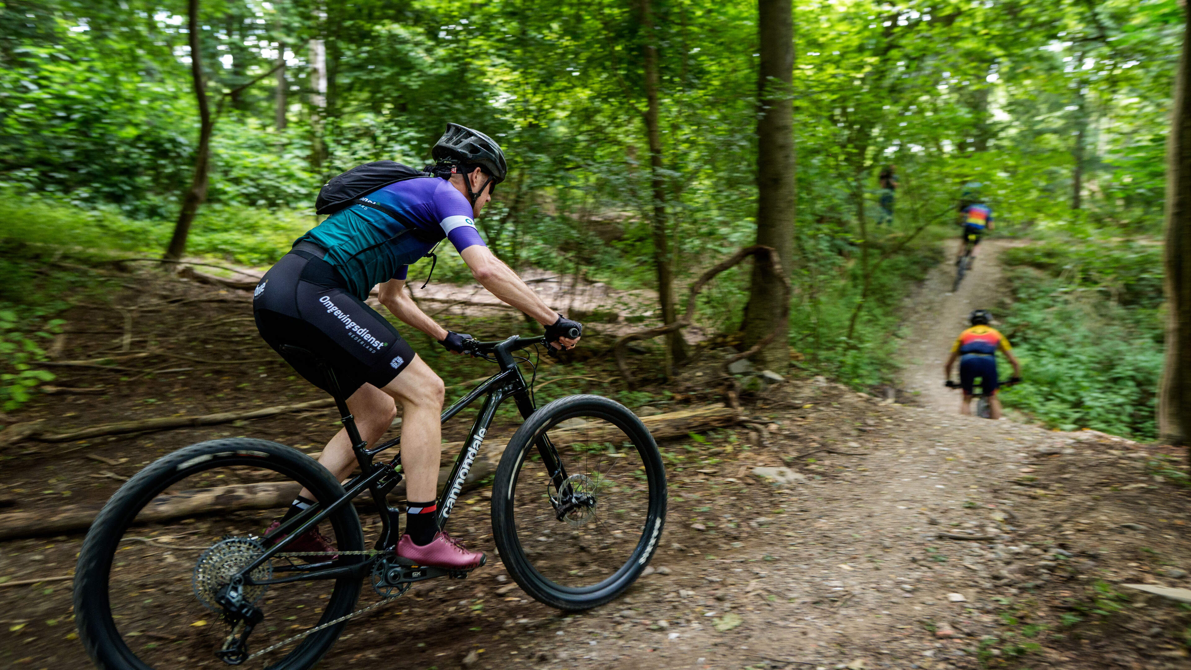De nieuwste en mogelijk laatste mountainbikeroute van Zuid-Limburg gaat over het oude stort van Eijs