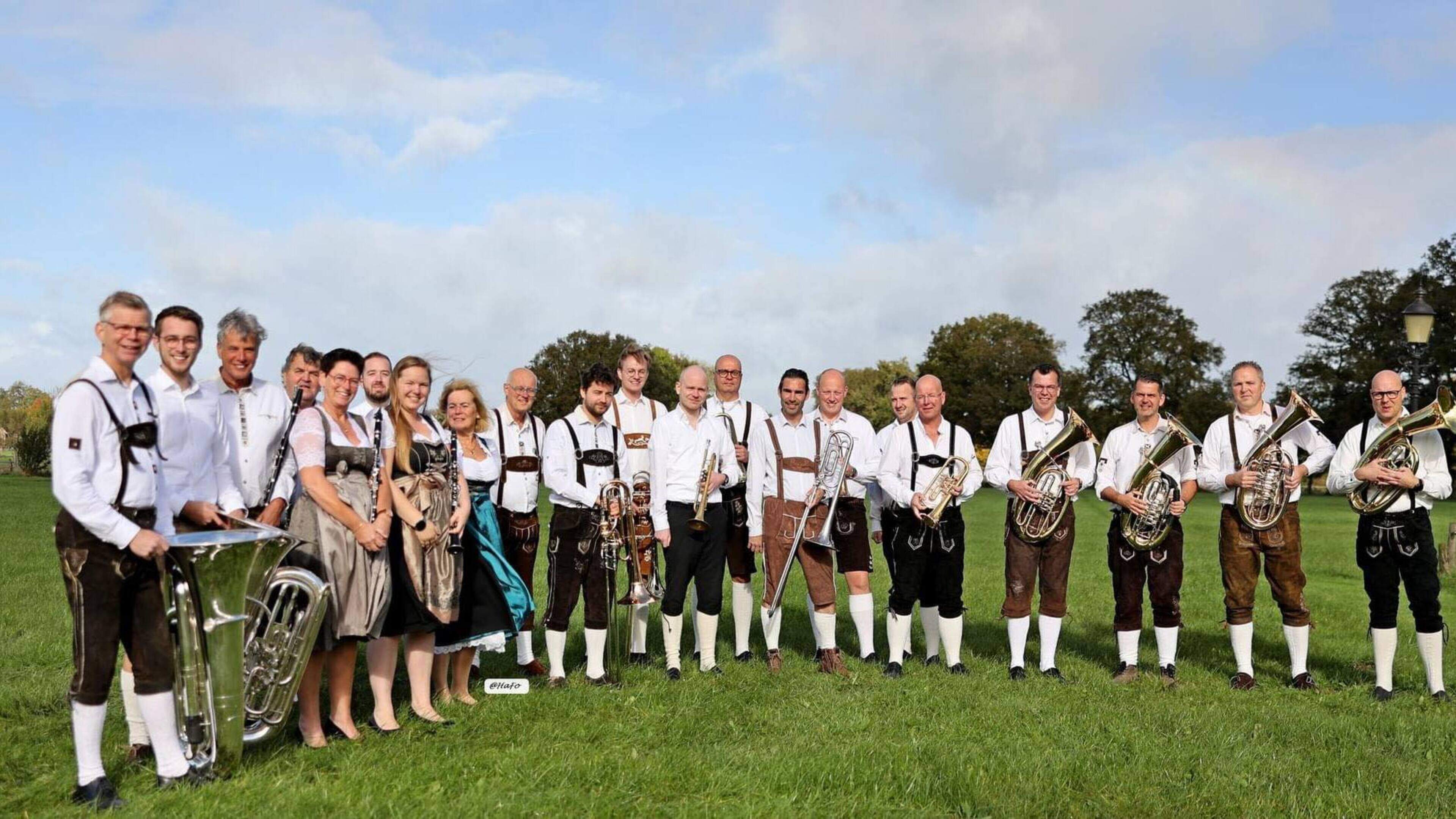 Een middag vol blaasmuziek door drie blaasorkesten in Ysselsteyn