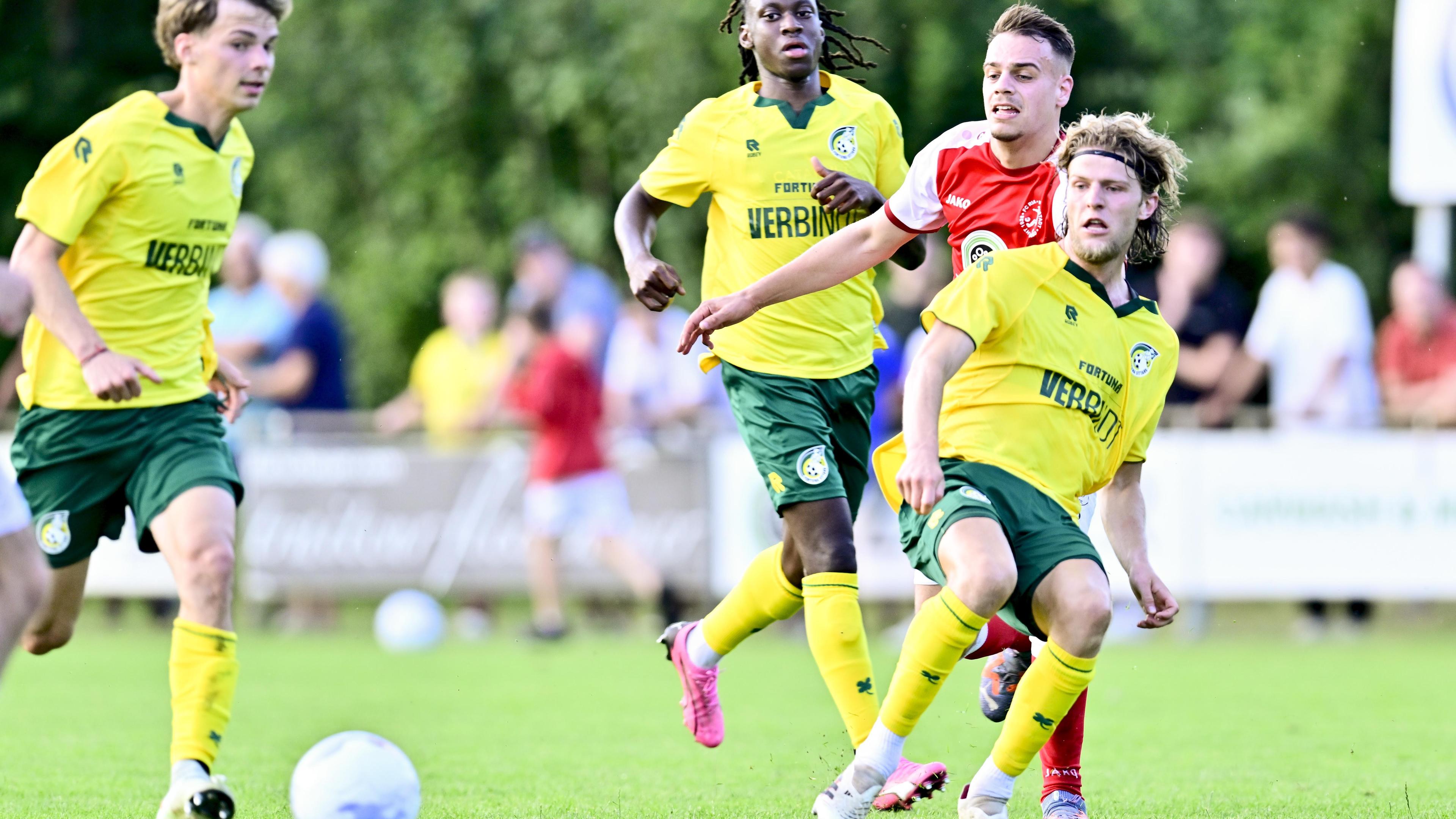 Fortuna Sittard wint dik van vijfdeklasser, al scoort het na rust maar één goal