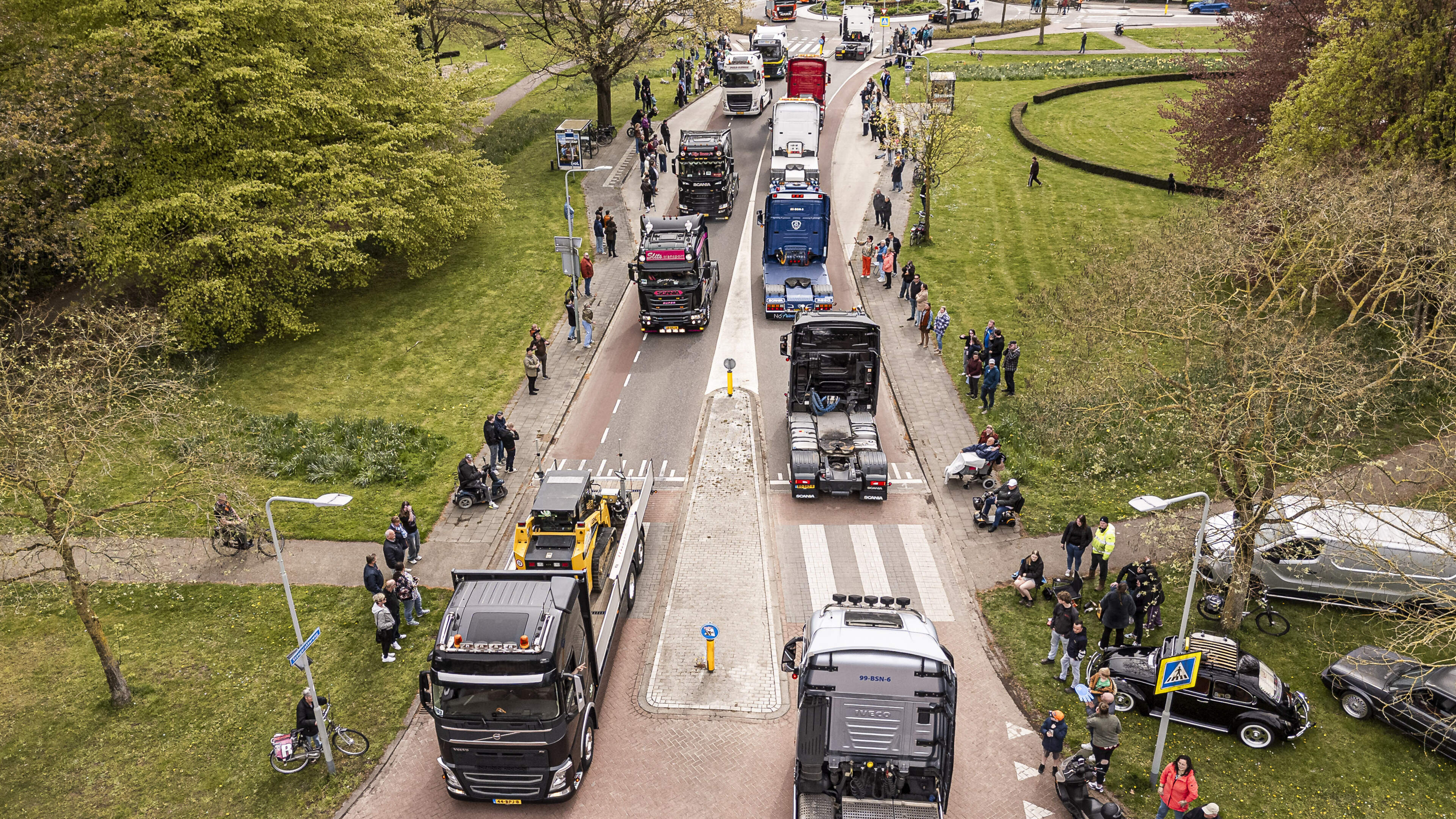 Truckrun Horst en Venray trekt veel bekijks