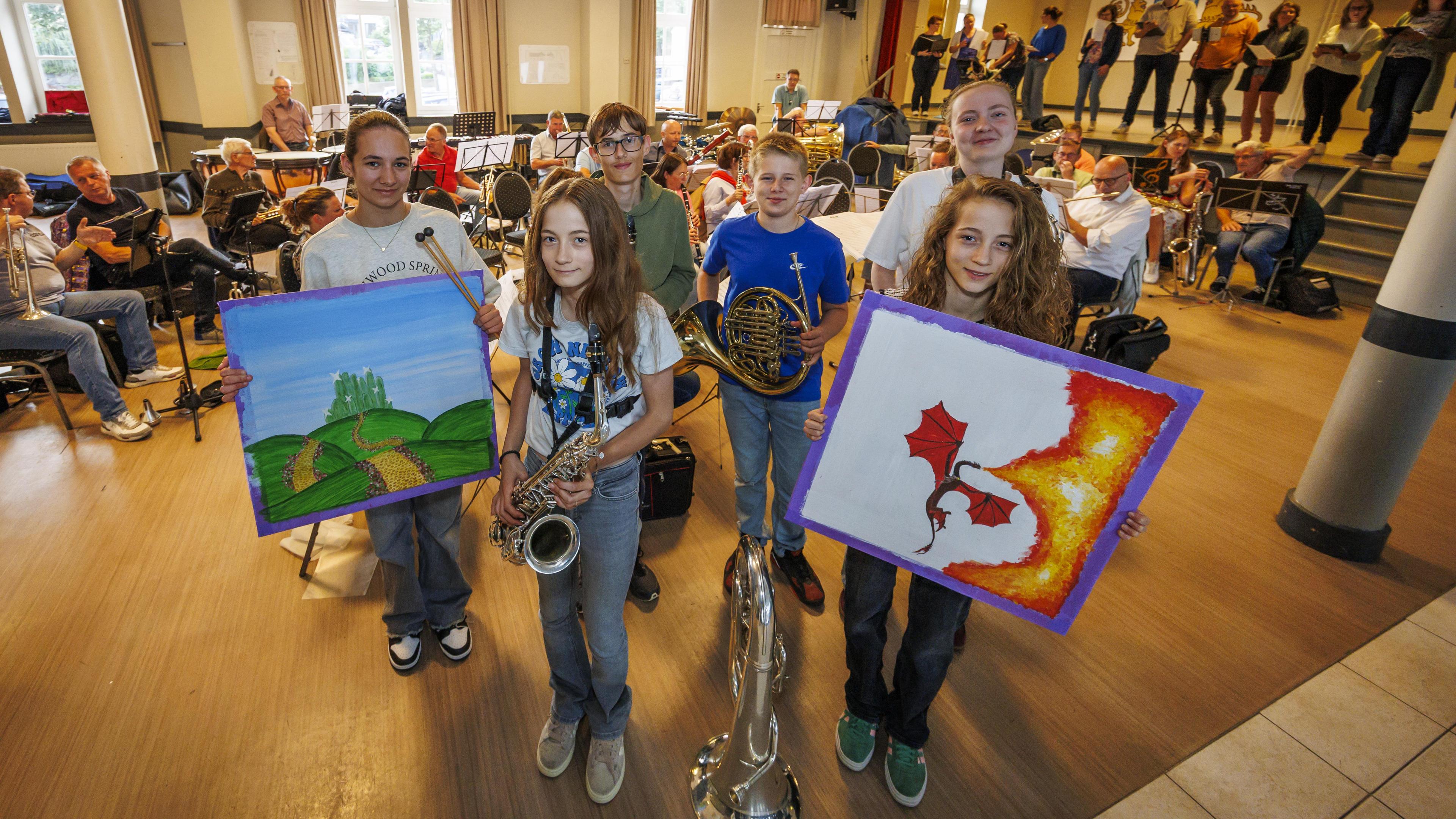 Jeugd Epen laat fantasie in muziek doorklinken