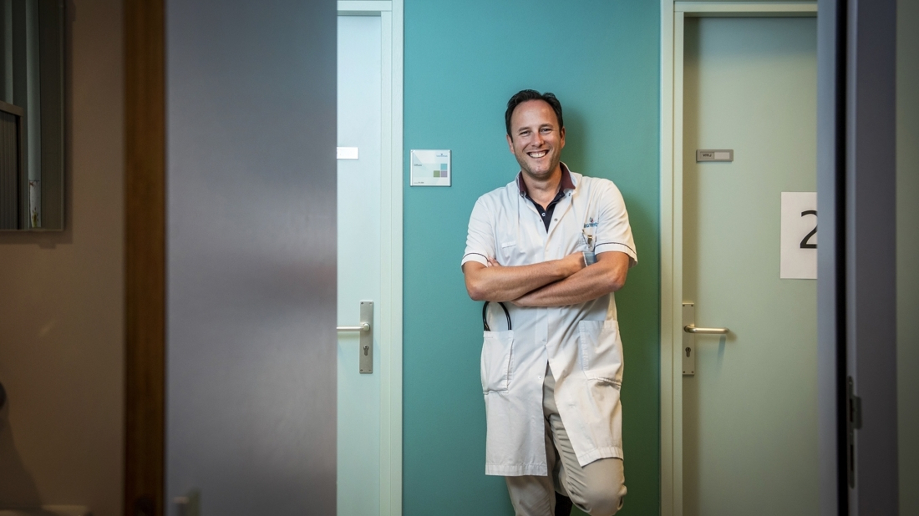 Longarts Fabian Laugs uit Eckelrade houdt zijn hart vast voor tweede coronagolf