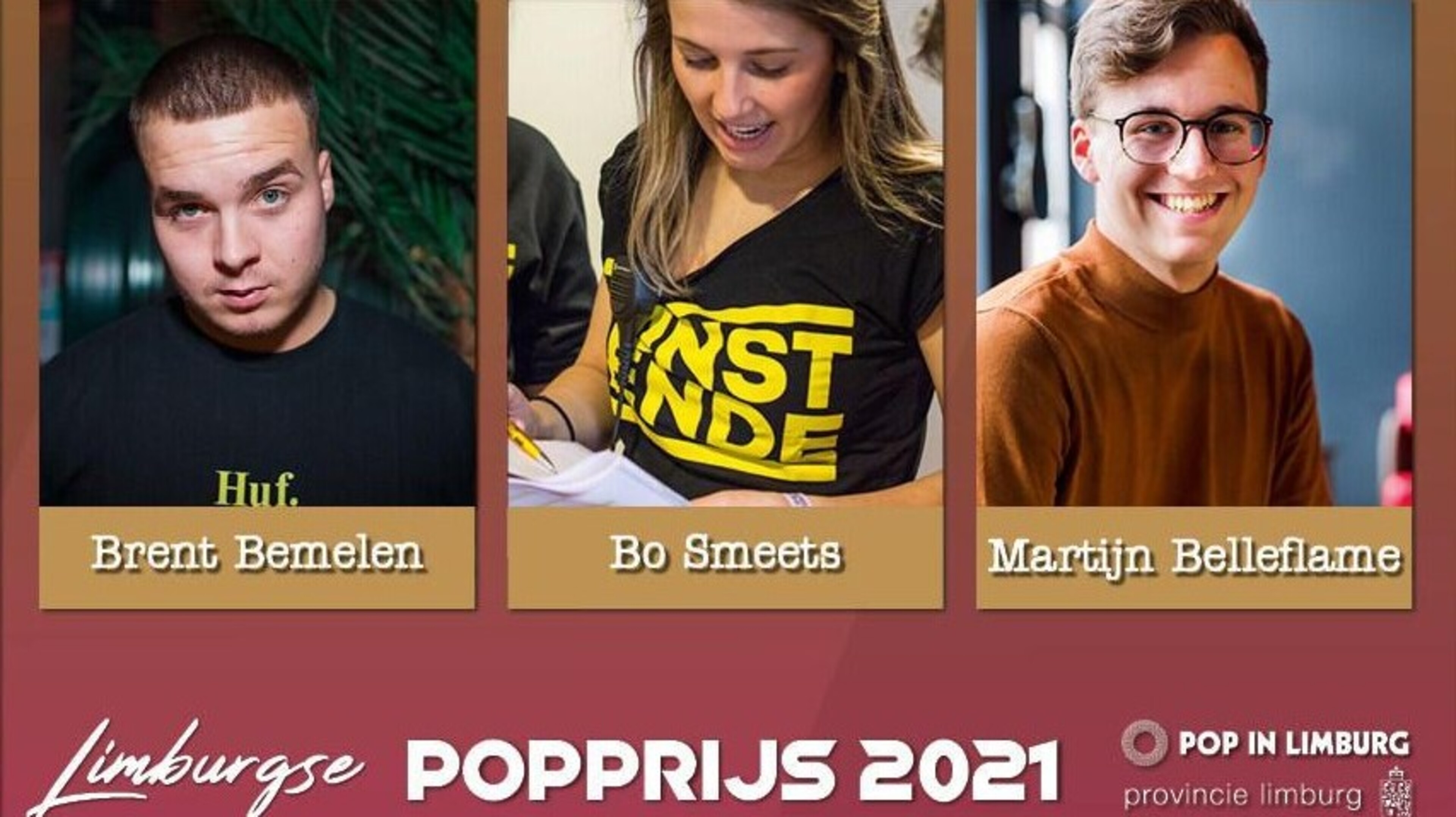 Bo Smeets uit Einighausen genomineerd voor Limburgse popprijs