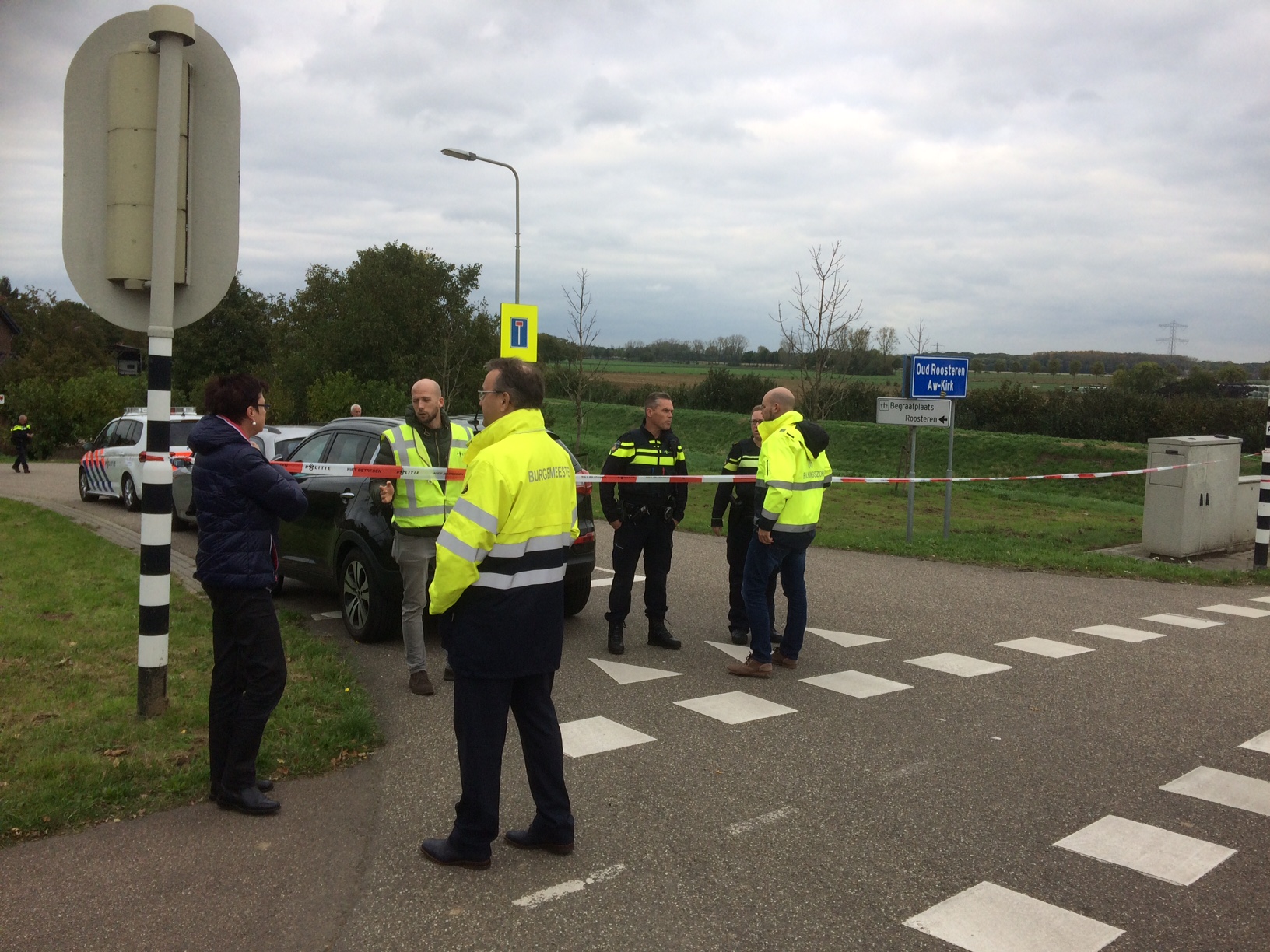 Grote politieactie in Roosteren