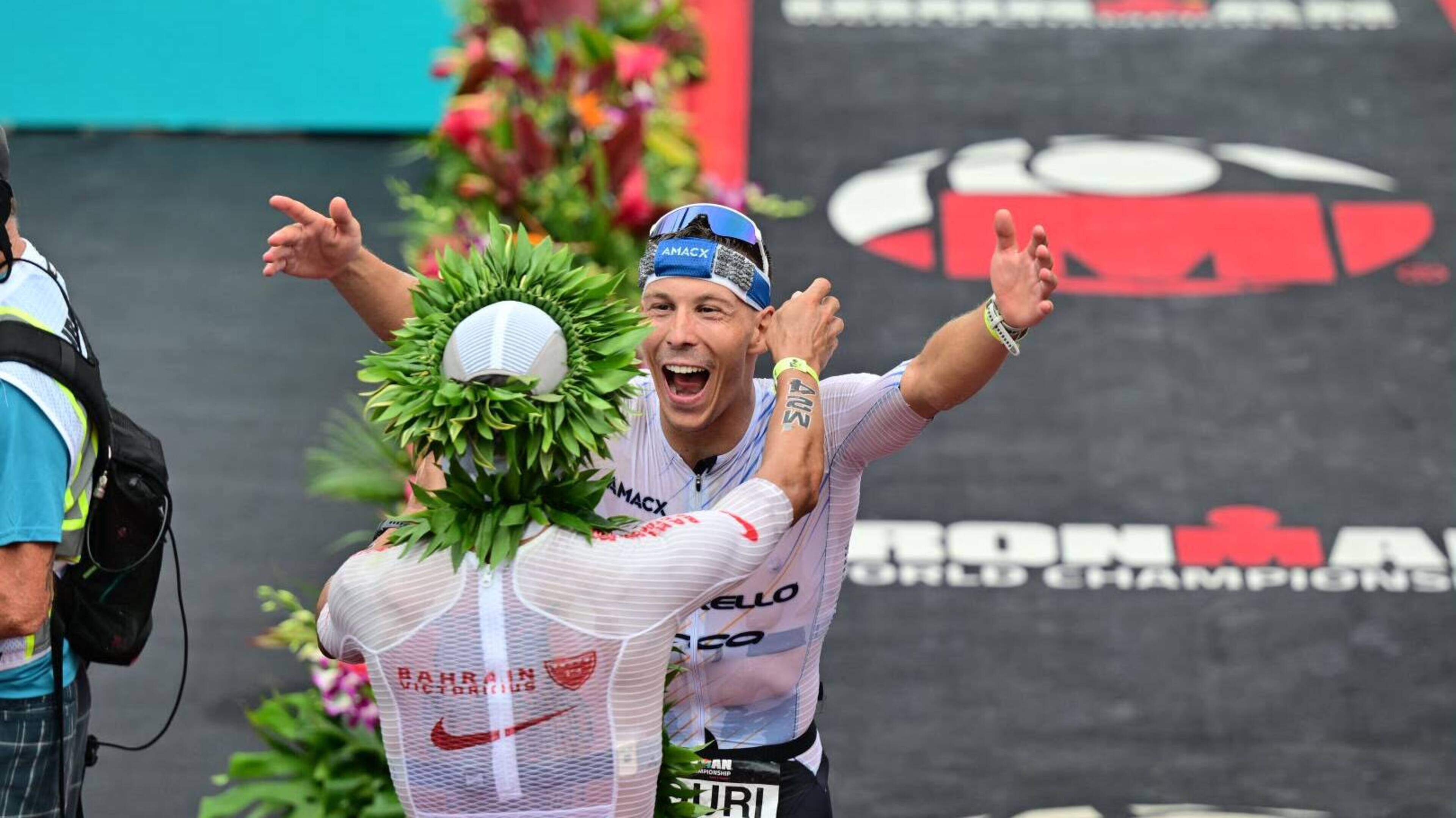 Triatleet Youri Keulen uit Spaubeek over de bizarre Ironman op Hawaï, waar hij zondag negende werd: 