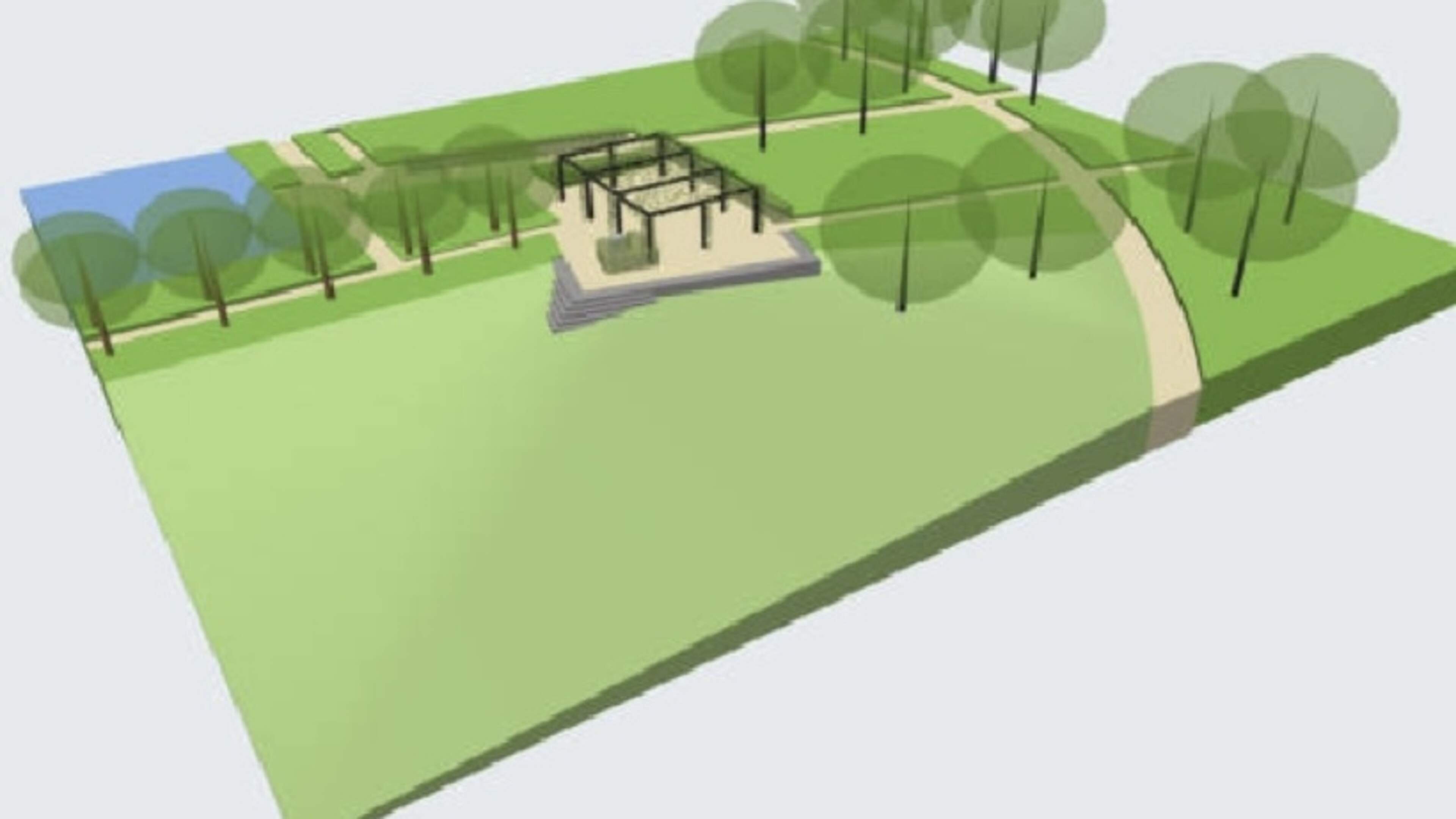 Vaals breidt prieeltje in park Bloemendal uit, andere elementen moeten wachten