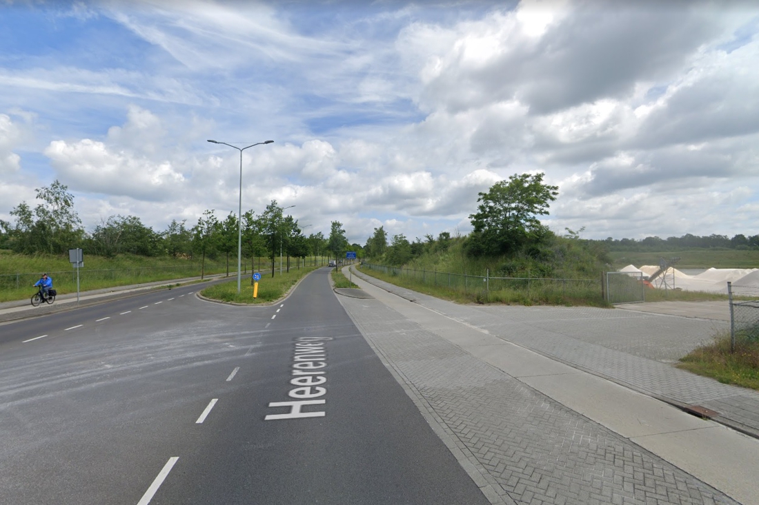 Fietspad langs Heerenweg in Heerlen anderhalve week afgesloten