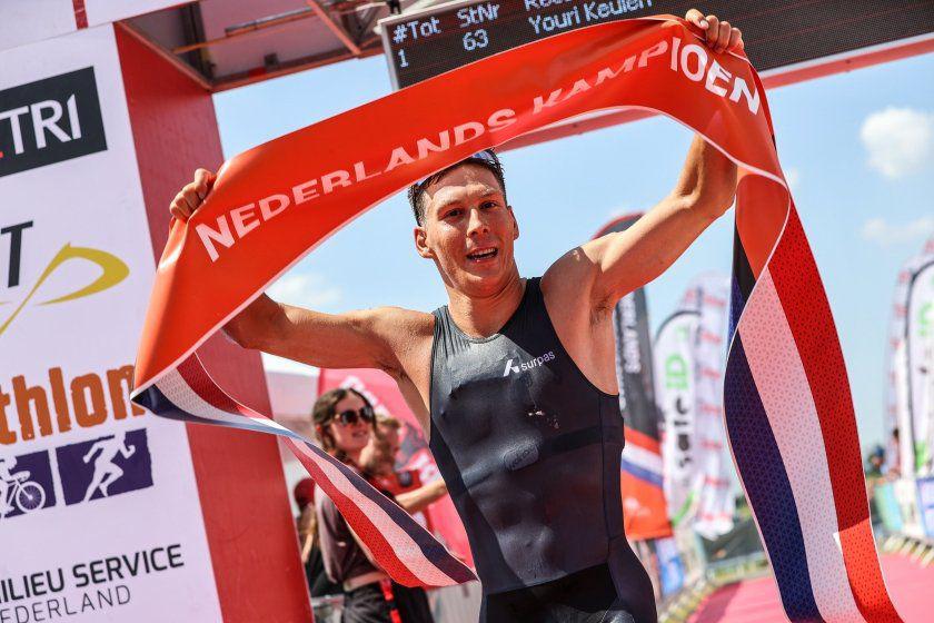 Meedoen aan het NK triatlon was een spontane ingeving voor Youri Keulen uit Spaubeek: ‘Had helemaal 