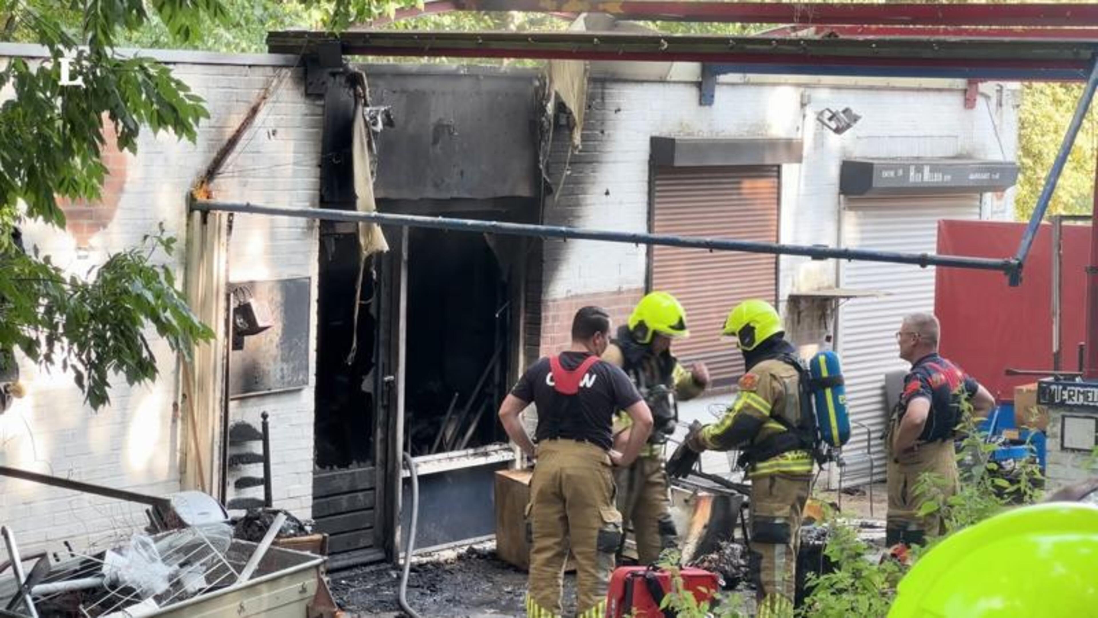 Brand in leegstaand pand Eygelshoven