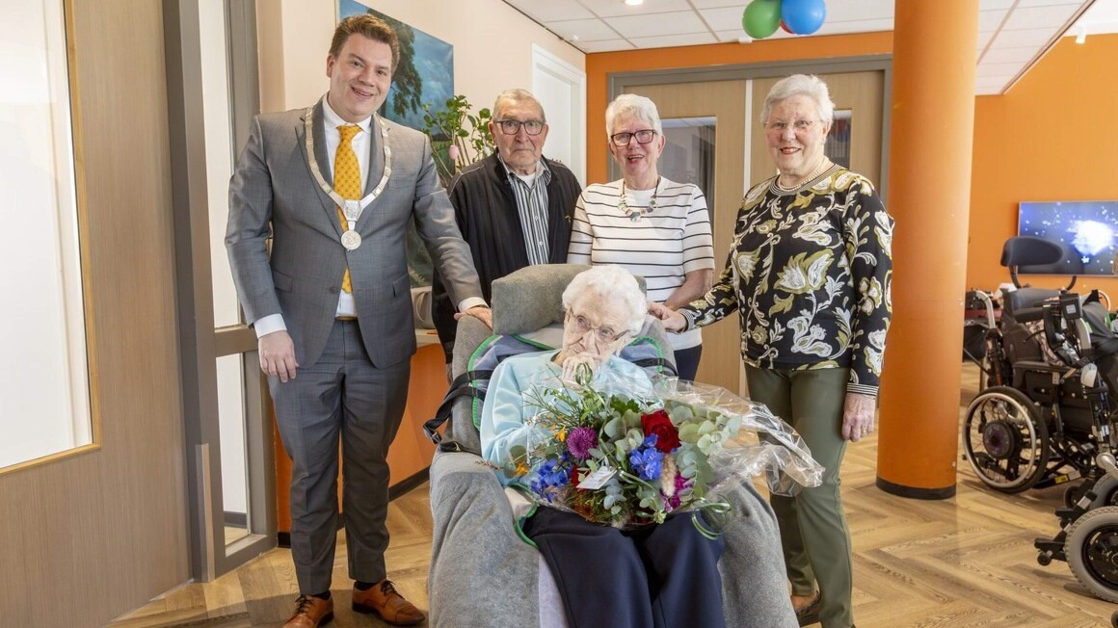 Corry Rozenhout-In de Braek is met 104 jaar de oudste inwoner van Eijsden-Margraten