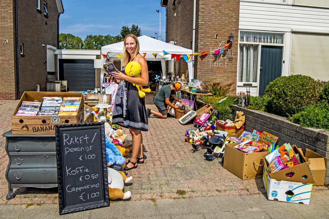 Garagesales in Puth en Spaubeek