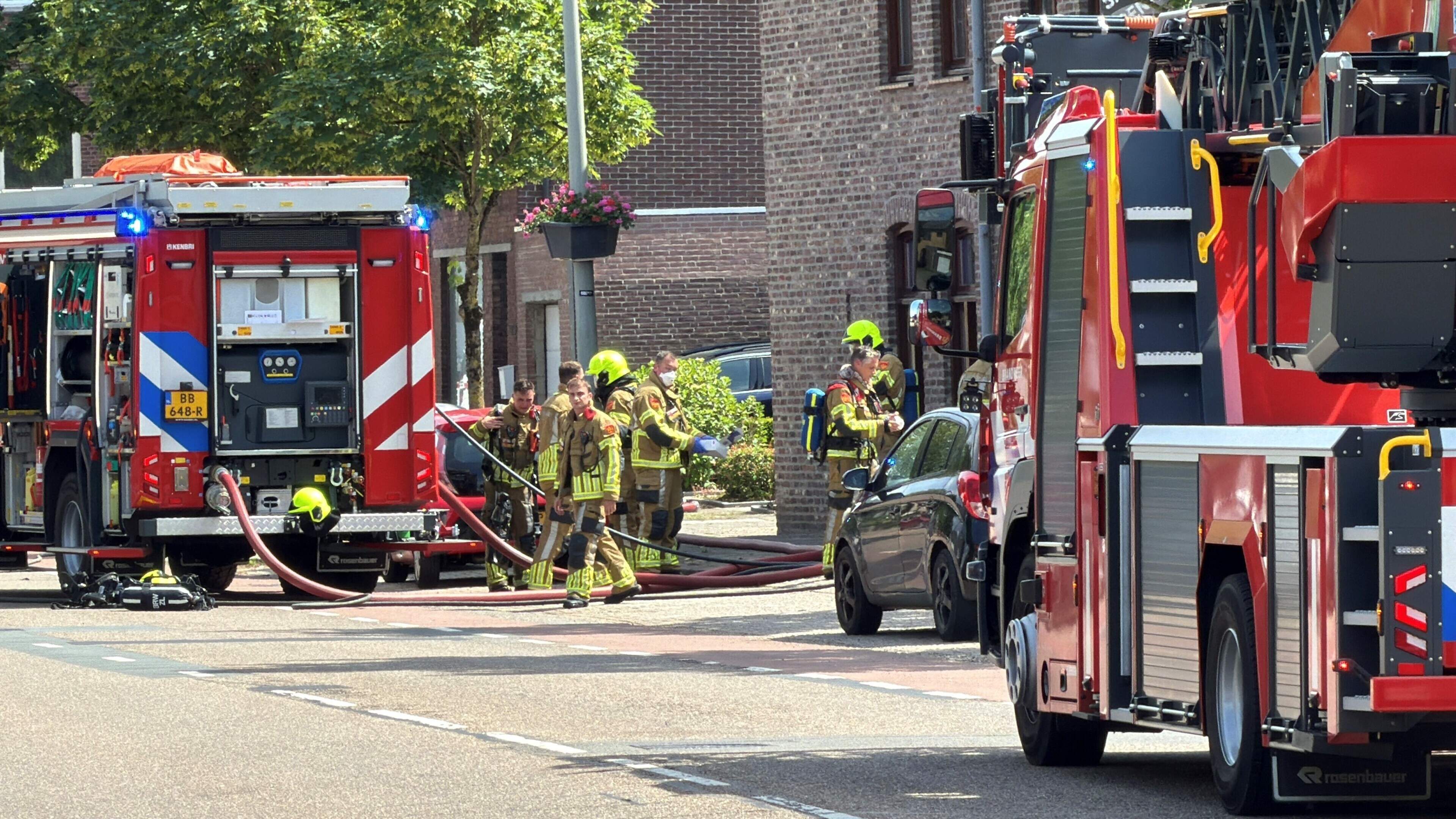 Brand loods Heerlerbaan Heerlen