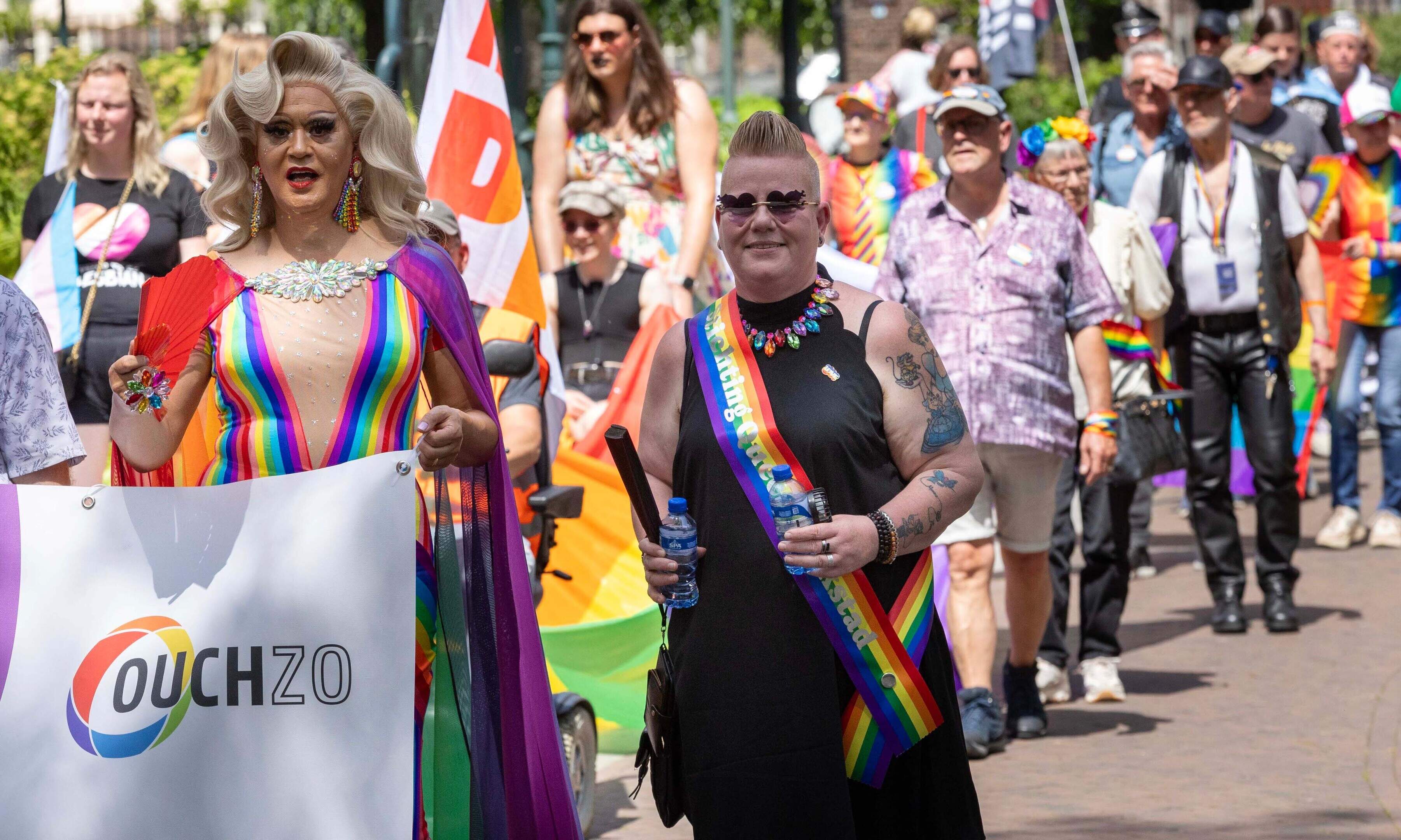Roermond heeft alle kleuren van de regenboog tijdens de Pride