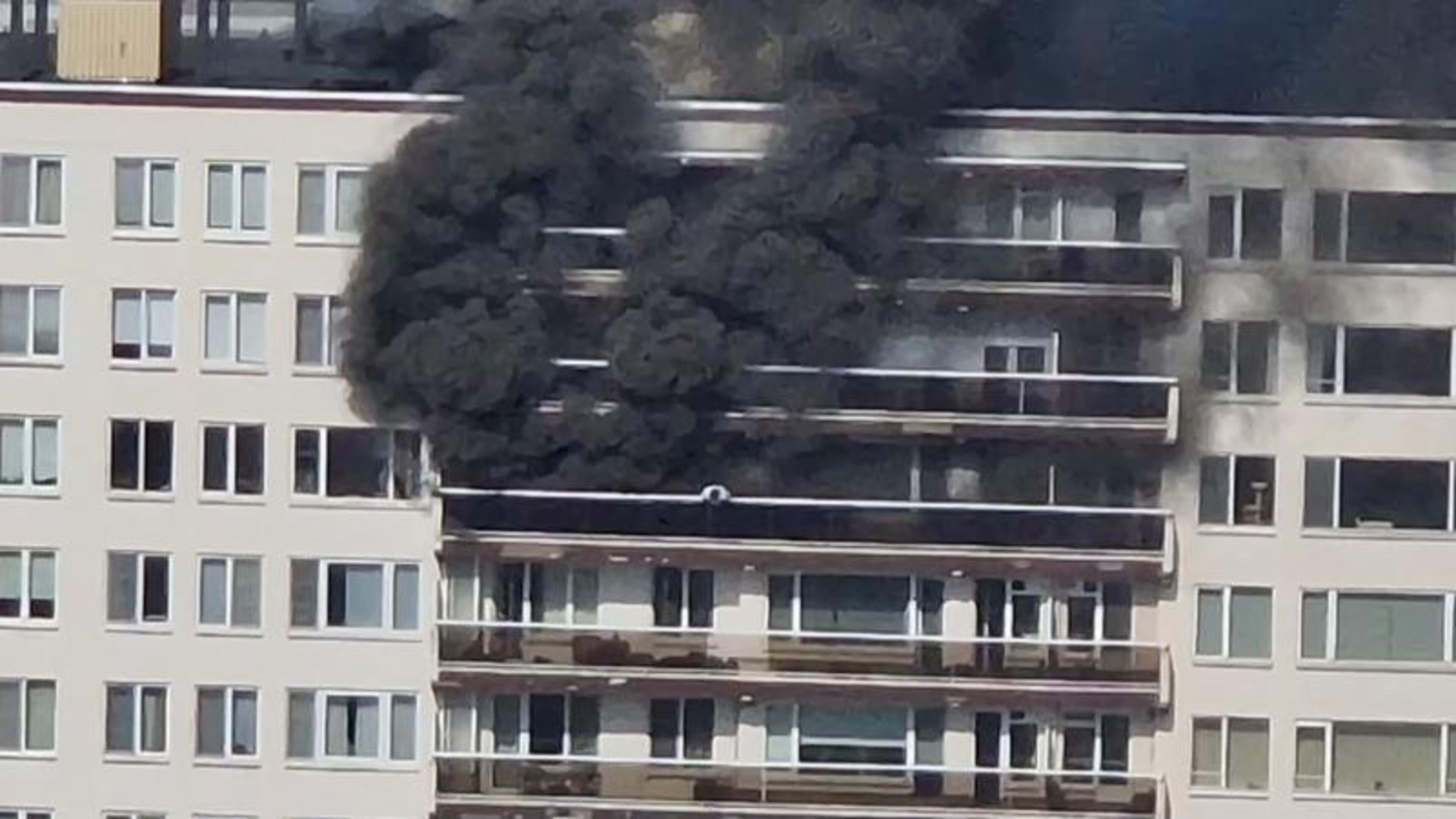 Grote brand Antwerpen