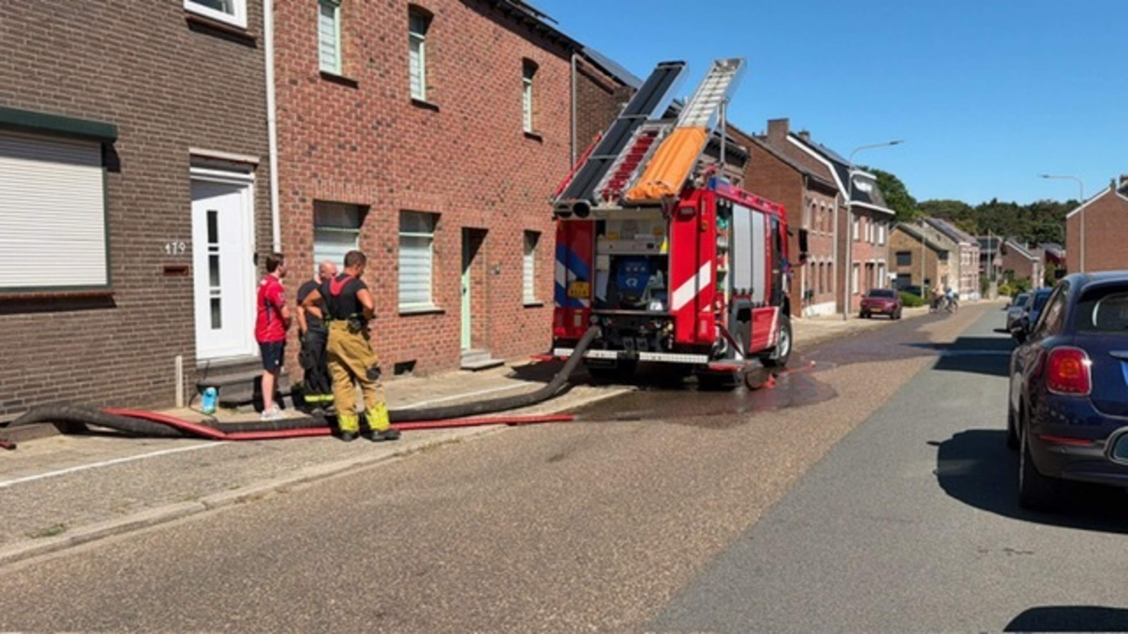 Meerdere woningen zonder water in Landgraaf nadat waterleiding wordt geraakt tijden werkzaamheden