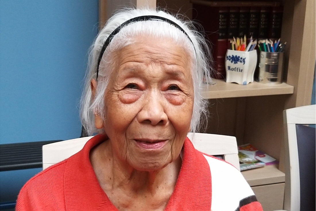 Marie Ruedi-Bouwens (105) uit Epen oudste inwoner van Limburg