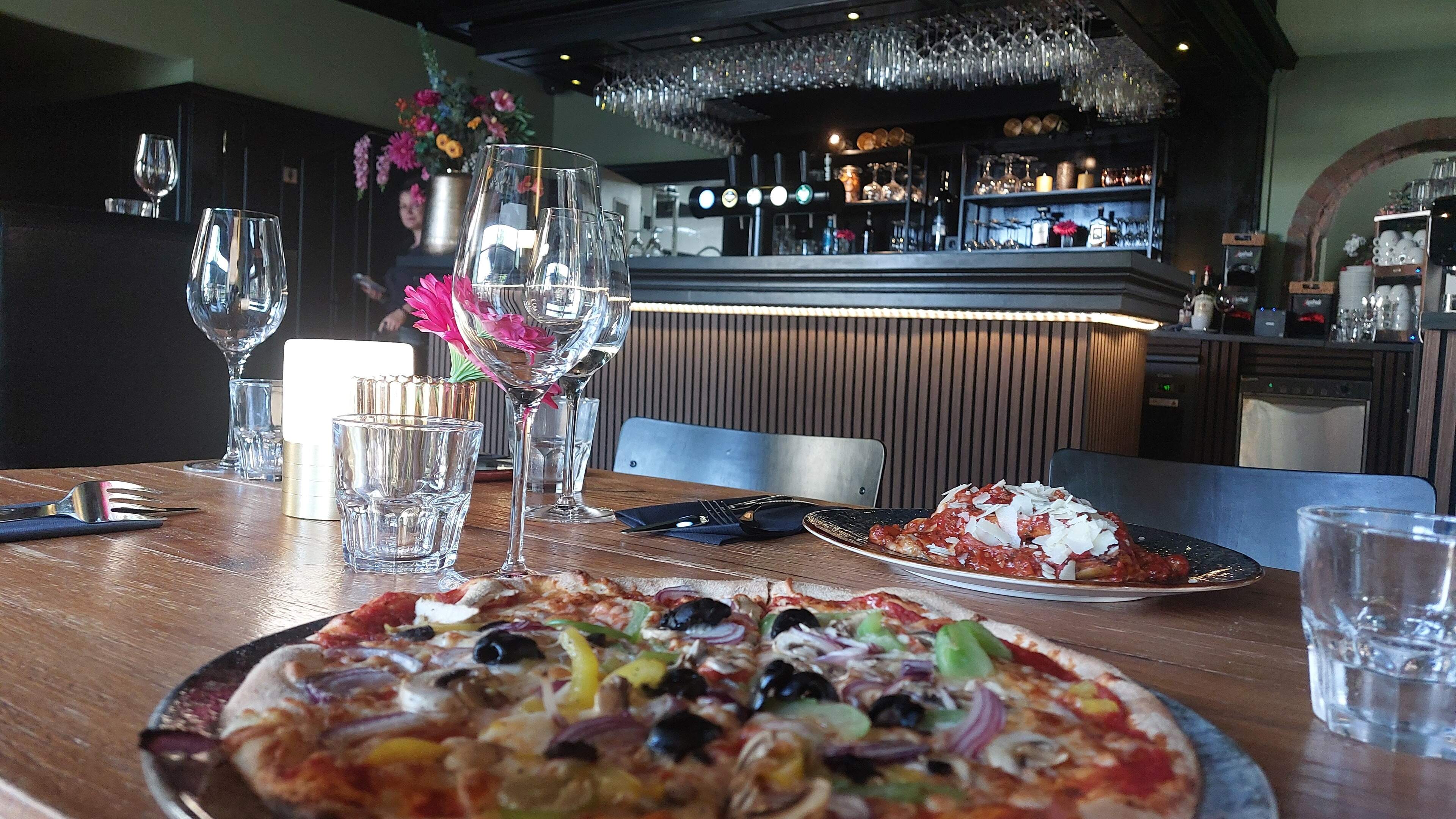 Royale borden bij Carregio in Hulsberg, maar qua smaken mag het wel wat vuriger