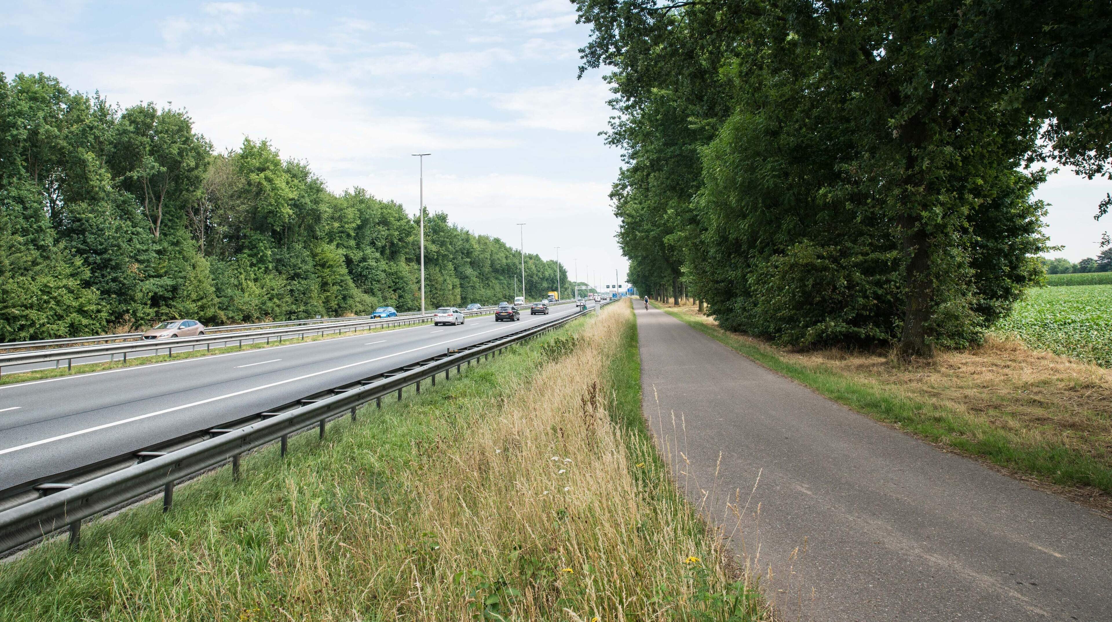 Rijstraat tussen Guttecoven en Born ruim twee maanden afgesloten, weg schuift veertig meter op