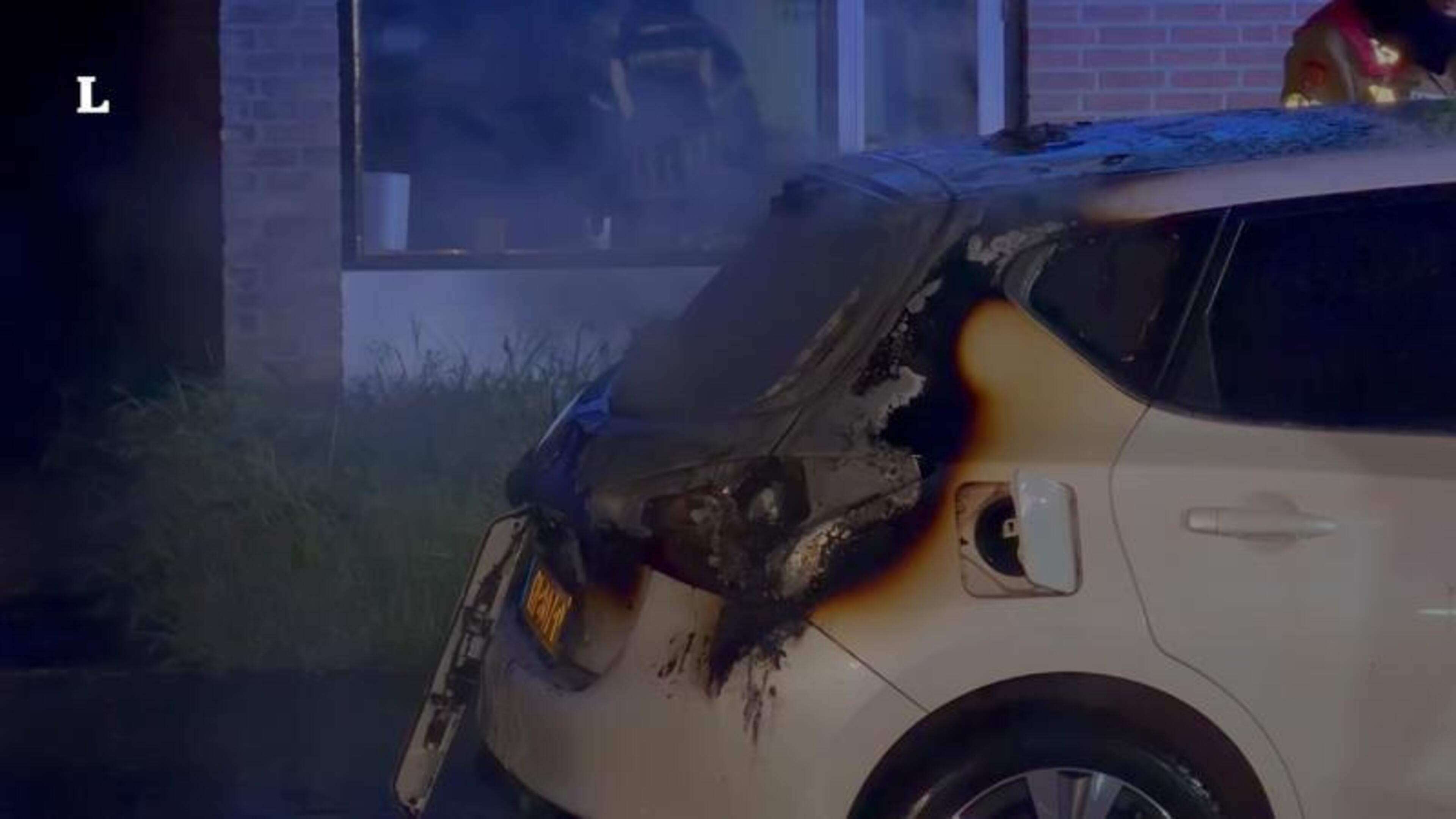 Auto Maastricht in brand