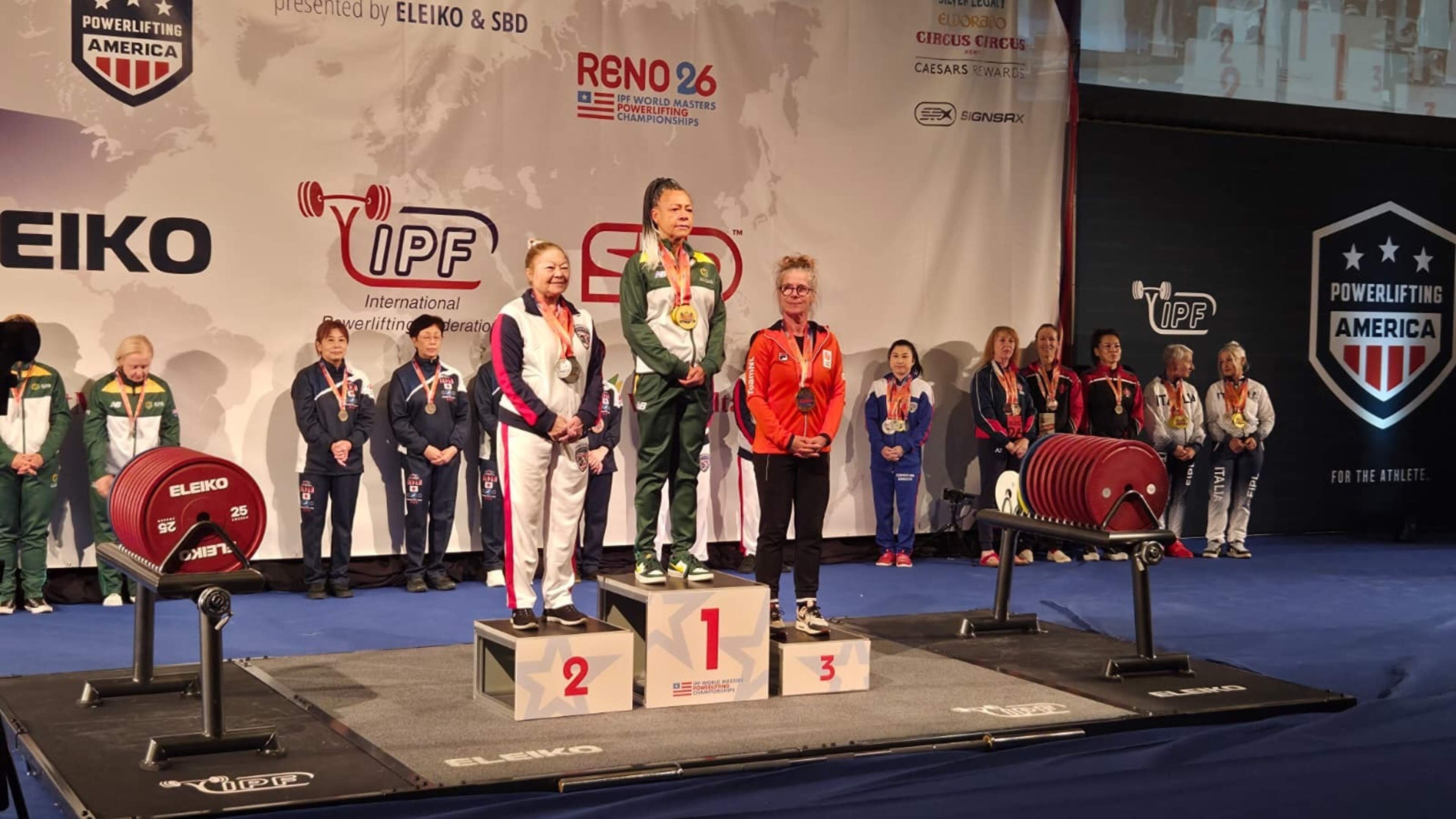 Twee medailles voor Ellen Frissen uit Meerssen op WK powerliften in Amerika