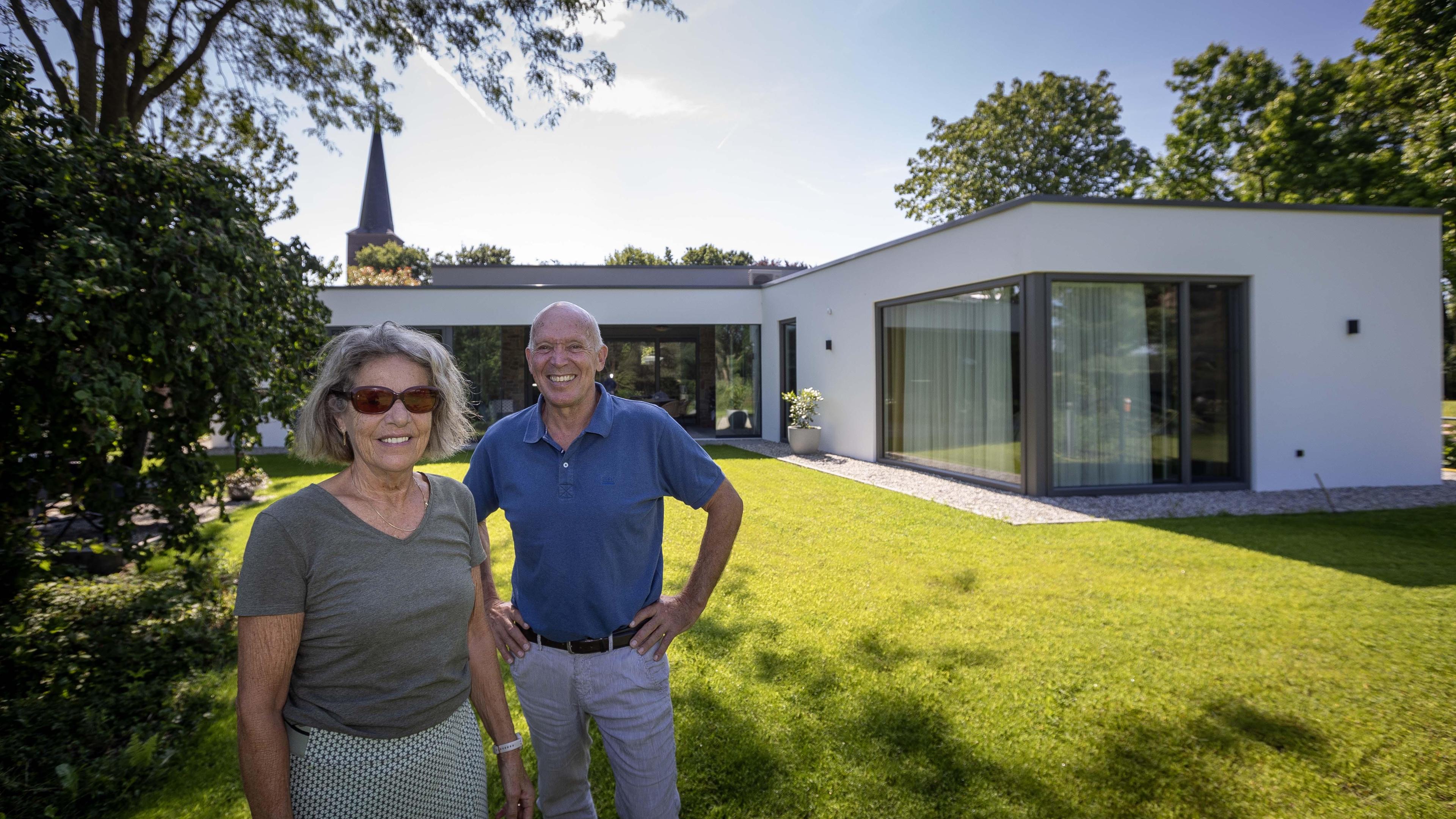Annemarie en Wil maakten droom waar in Grashoek dankzij kavelsplitsing: ‘We genieten elk moment hier