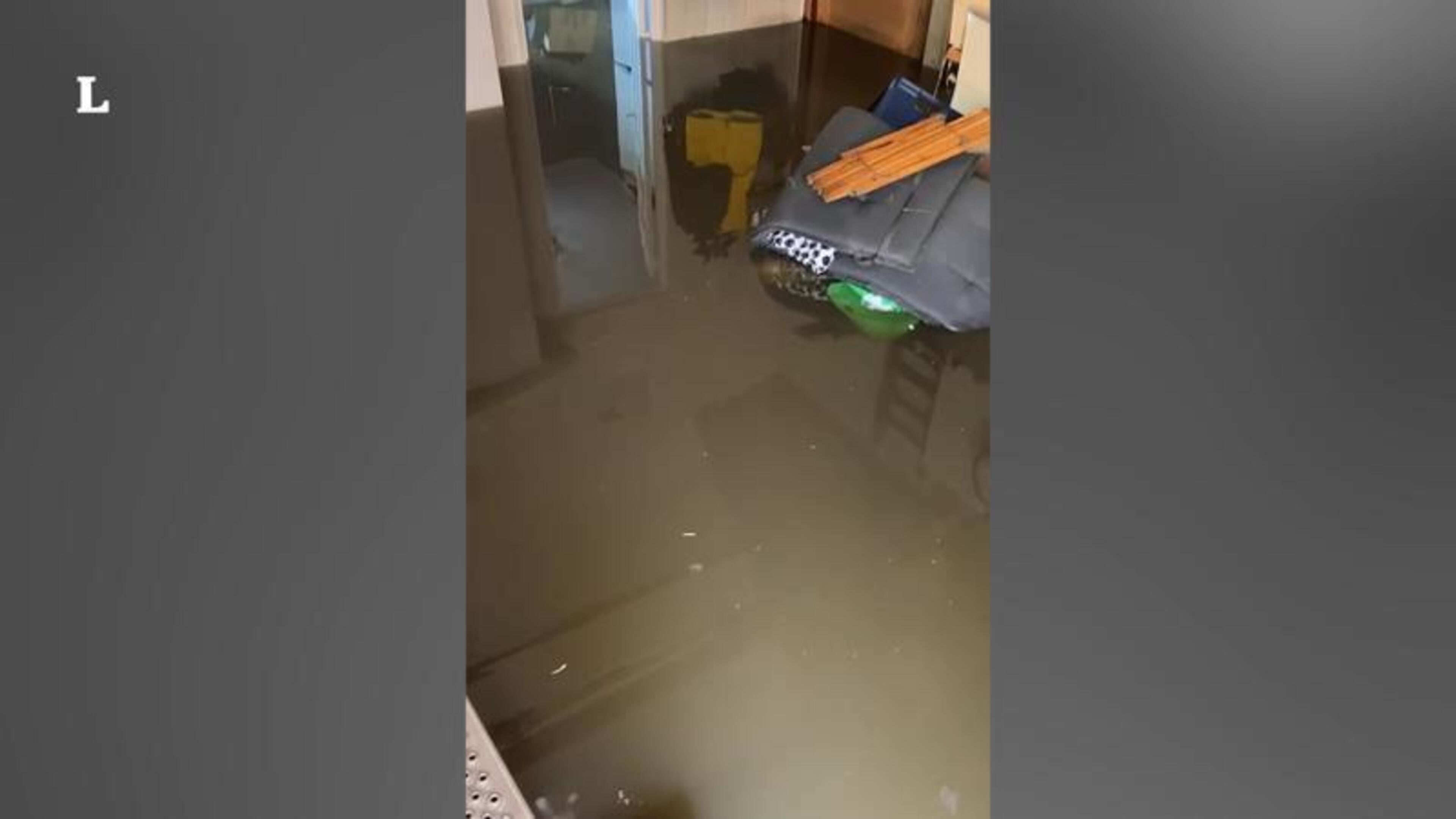 Het huis van Els Deenen in Swalmen stroomde helemaal vol tijdens het hoogwater van juli 2021