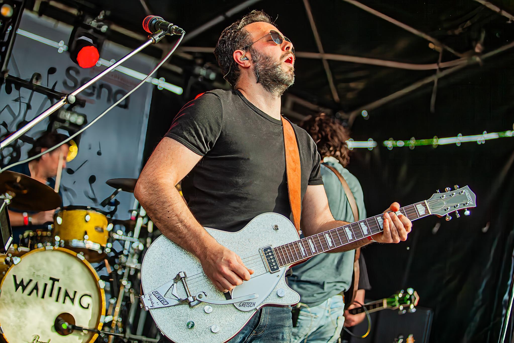 The Waiting uit Roggel bereidt zich voor op Bospop: ‘Een show neerzetten is als een kunstwerkje make