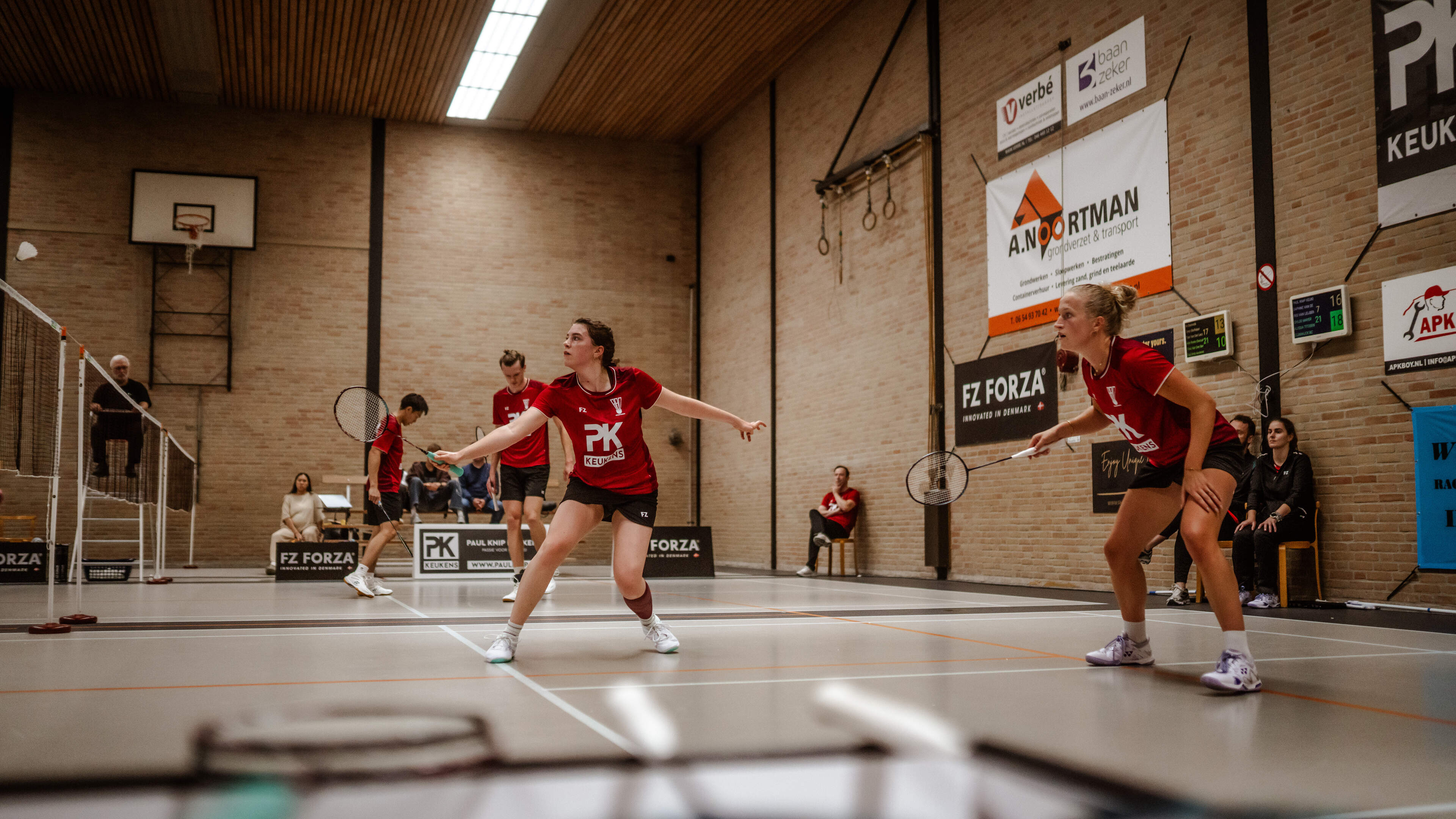 Roosterse BC pakt tweede zege van het seizoen en staat nu tweede in eredivisie