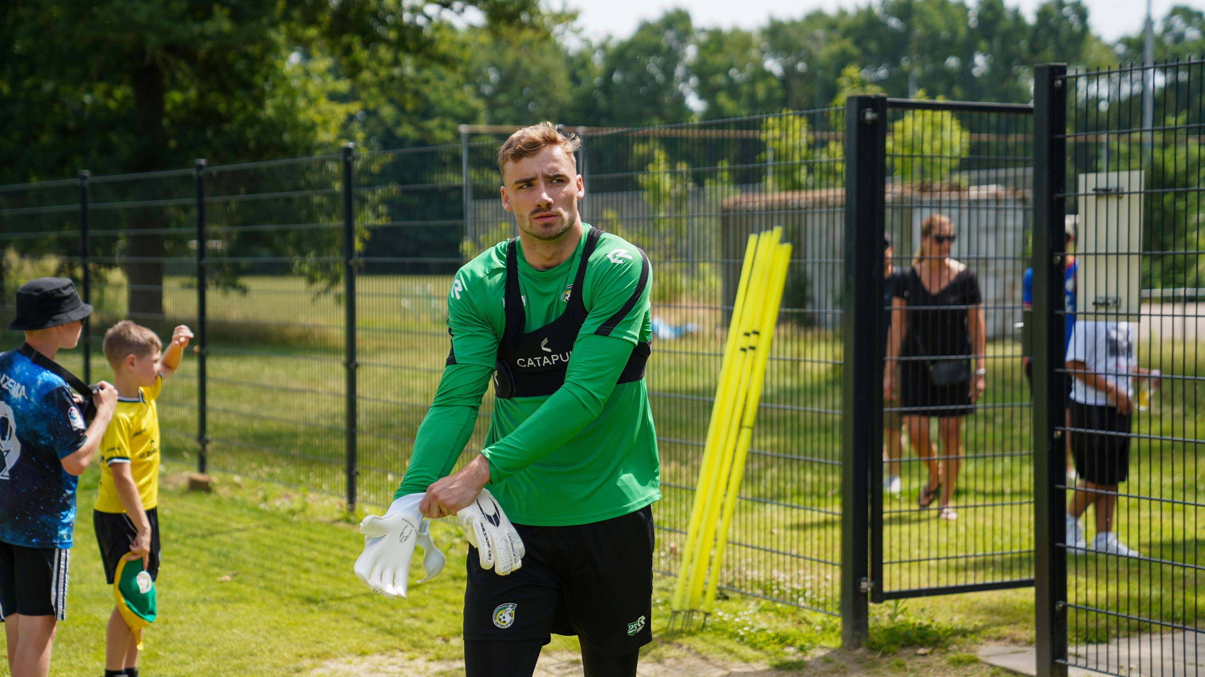 Fortuna Sittard schuift keeper uit Elsloo op contractbasis definitief door naar het eerste elftal