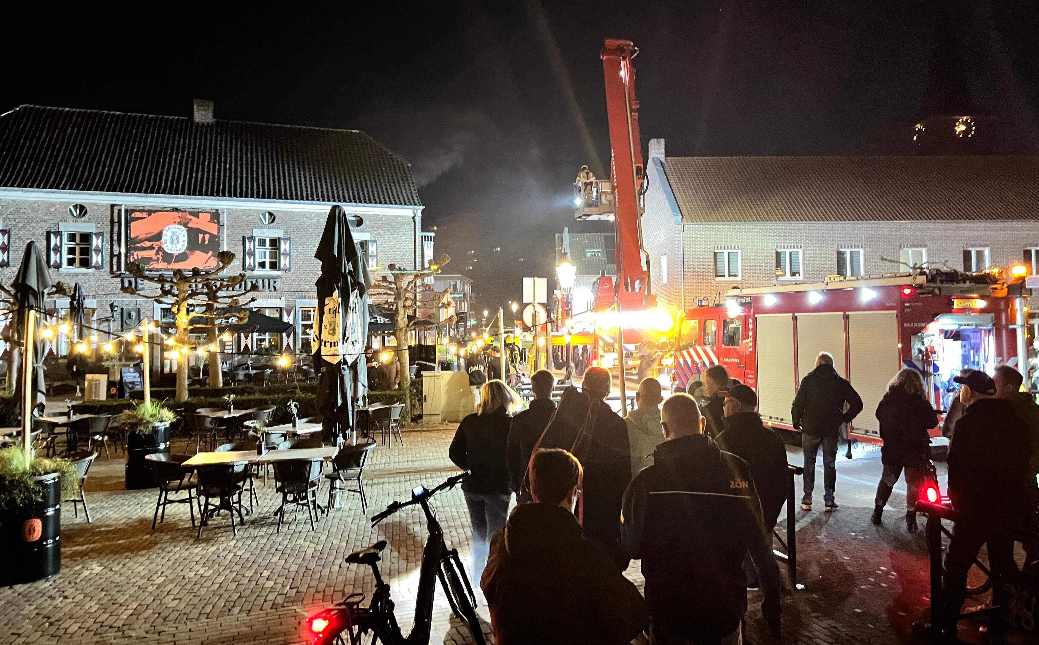 Droger vat vlam bij eetcafé De Troubadour in Beesel
