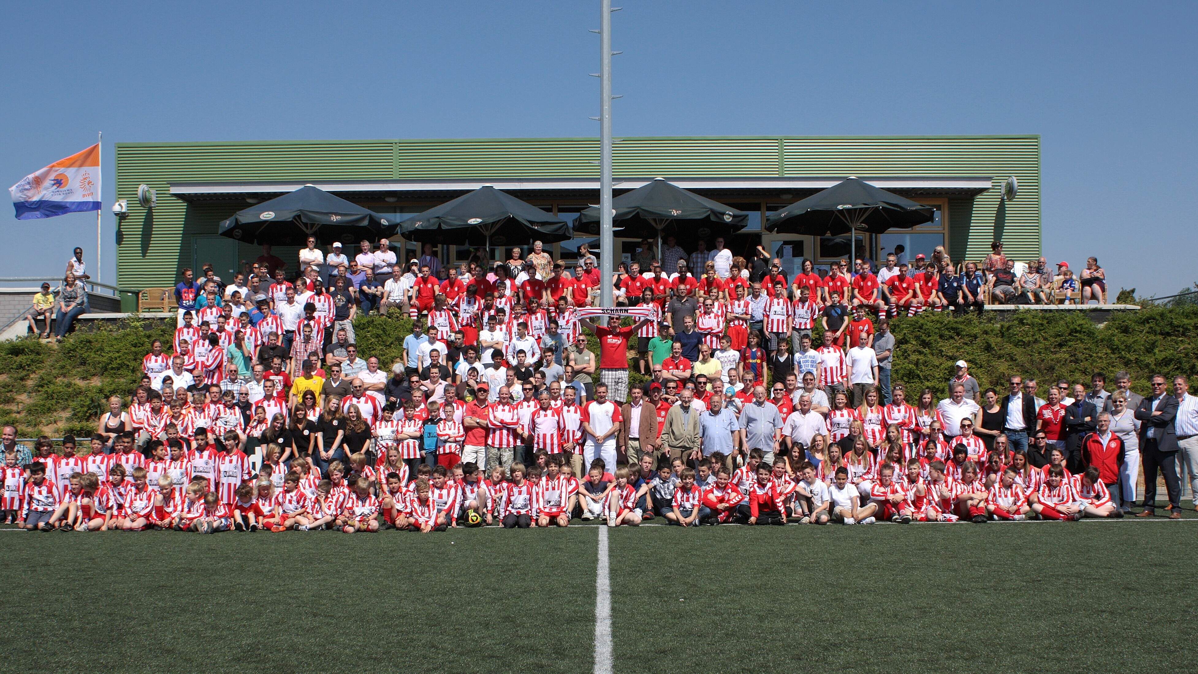 VV Scharn, de grootste voetbalvereniging van Maastricht, is 75 jaar: ‘Helaas niet genoeg velden om a