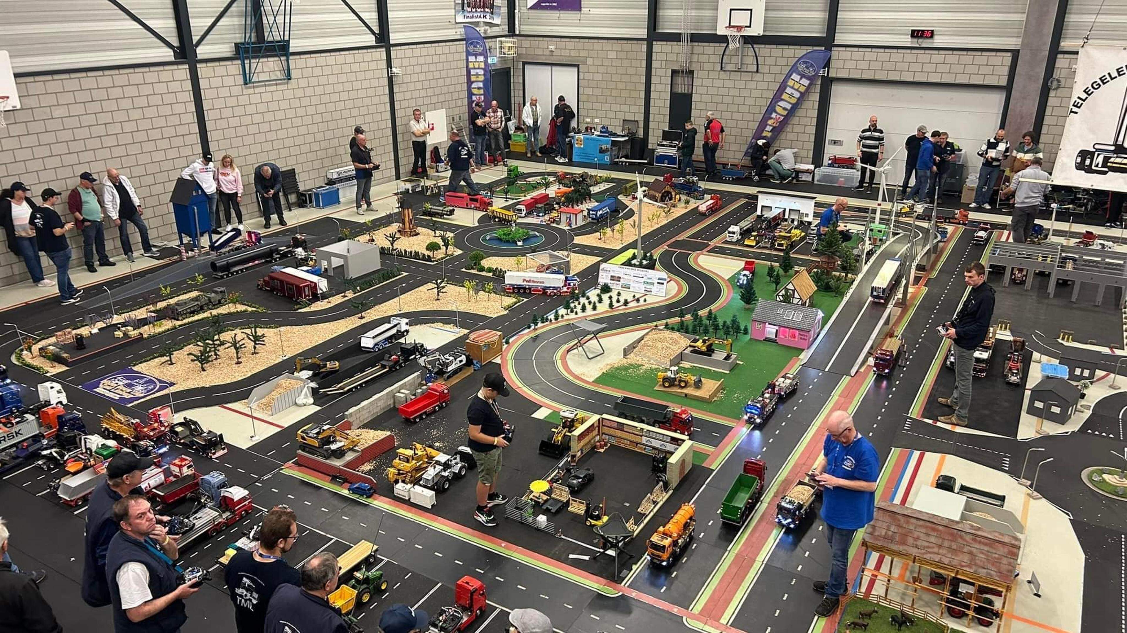 Derde internationaal RC Truckers Event in Hoensbroek