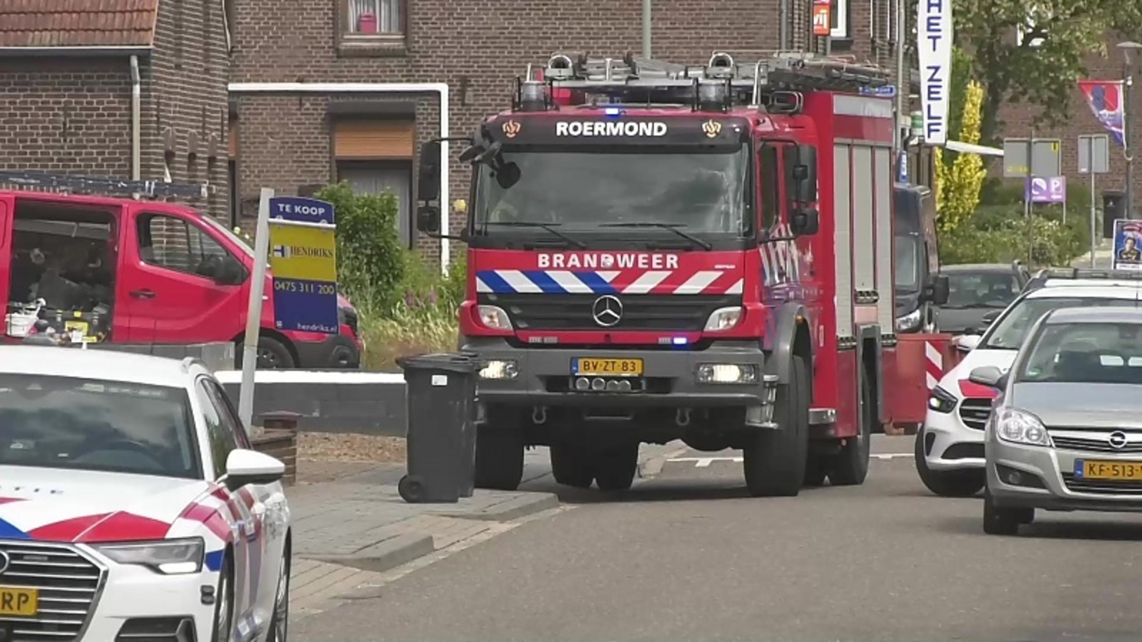Brand bij woning Swalmen