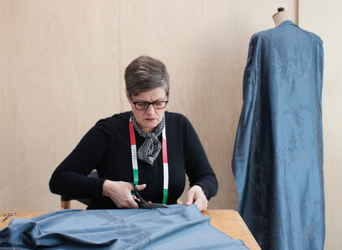 Marjan zet haar kunstwerken letterlijk in de etalage