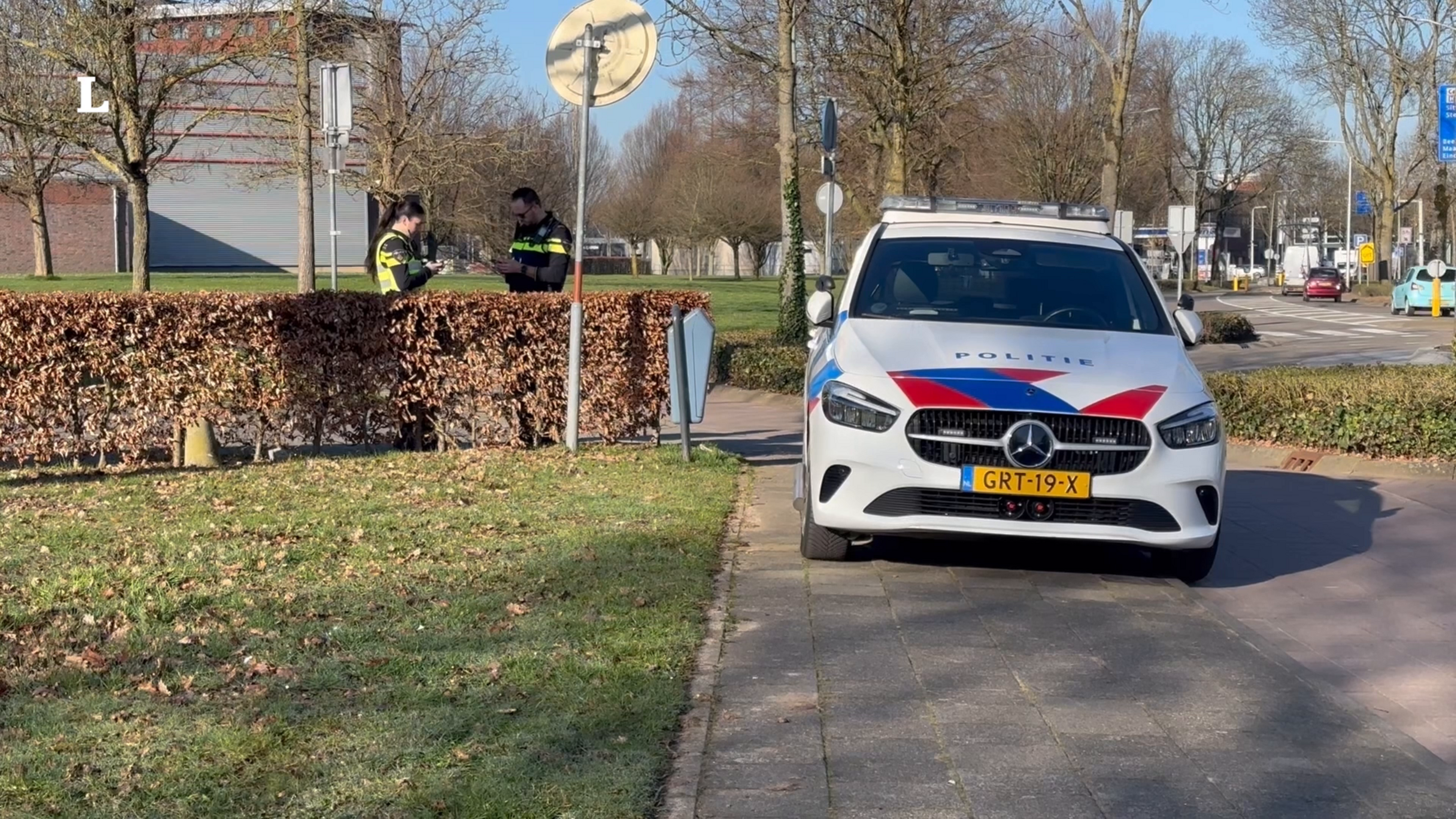 Scooterrijder gewond bij aanrijding in Geleen.