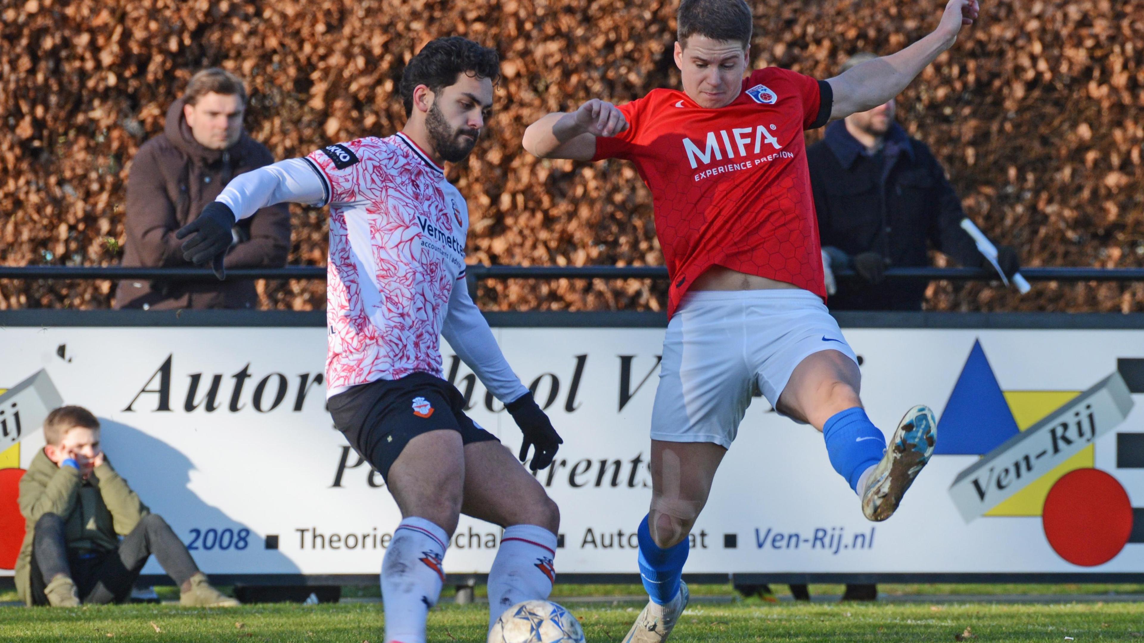 SV Venray-verdediger Jarno Peeters: ‘Het zou een schande zijn als we degraderen naar de eerste klass