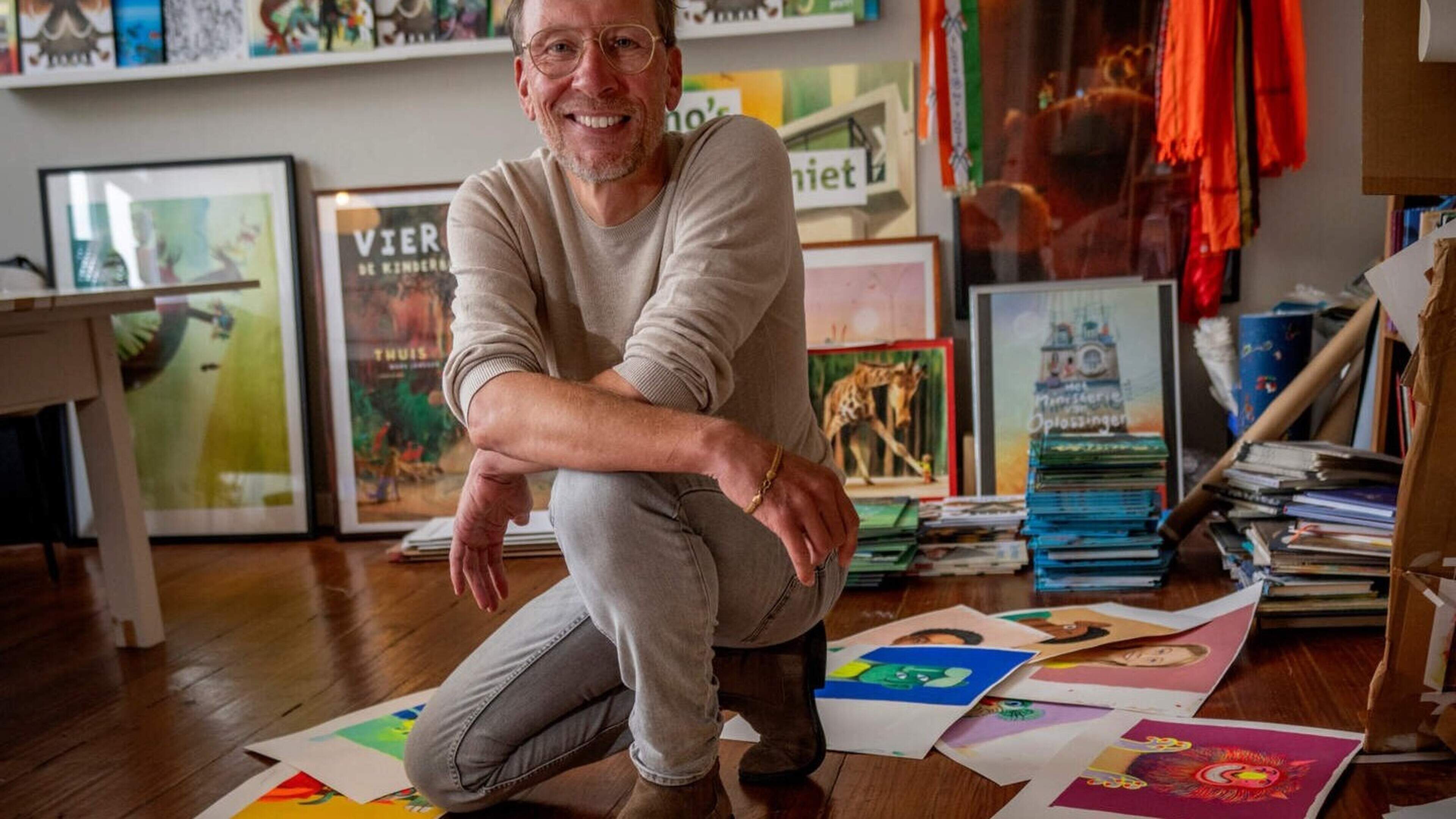 Illustrator Mark Janssen uit Valkenburg wint Woutertje Pieterse Prijs 2026