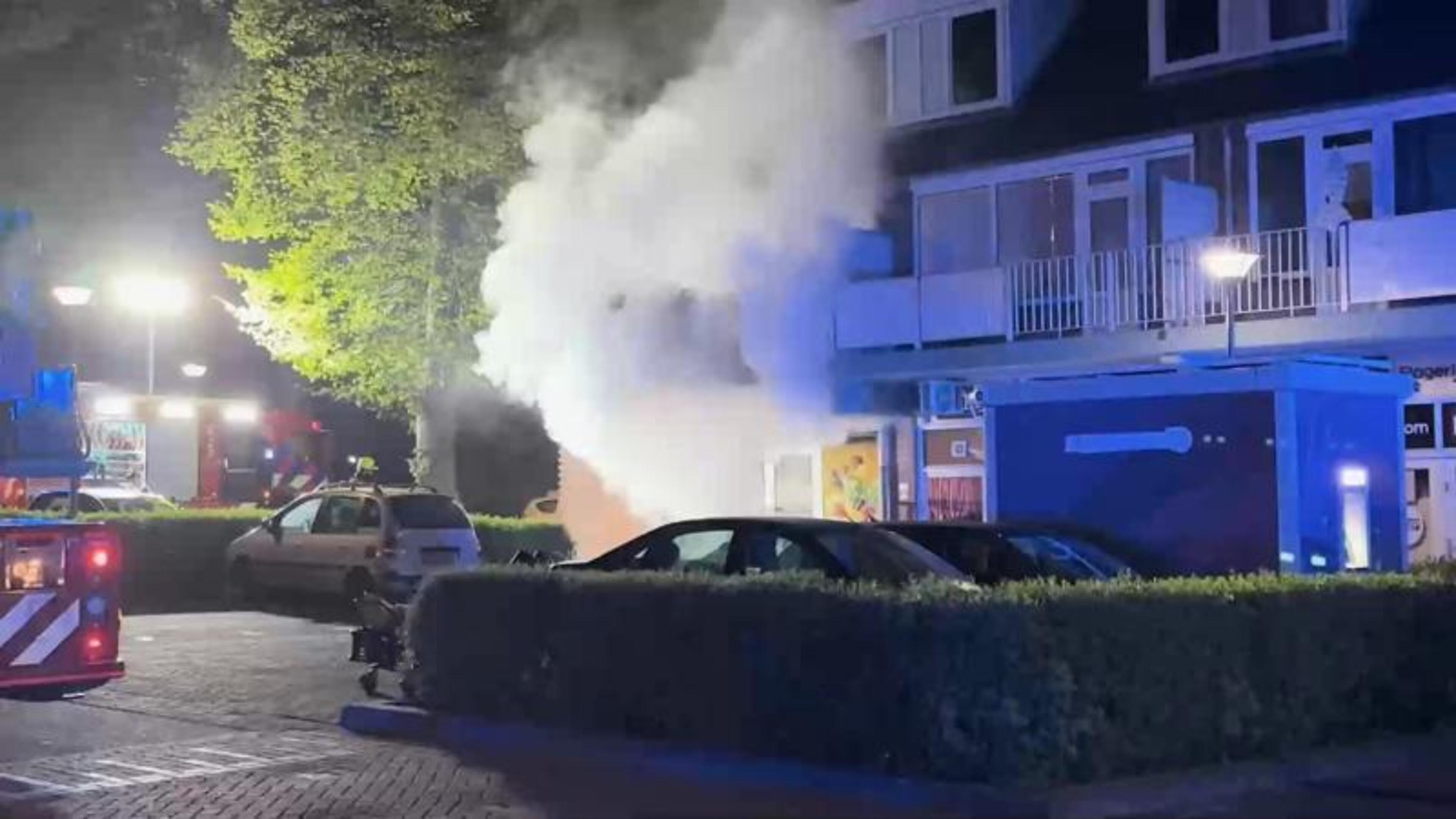 Brand in kruidenierswinkel in Heerlen