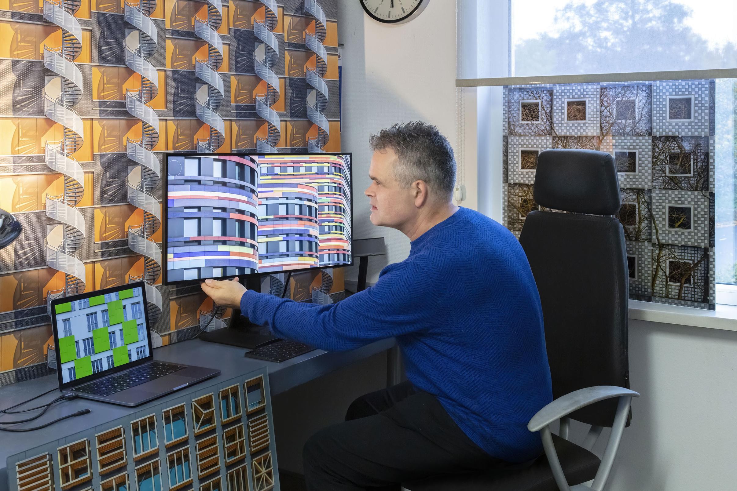 Paul Brouns uit Ittervoort fotografeert ‘stedelijke wandtapijten’ van gebouwen over de hele wereld