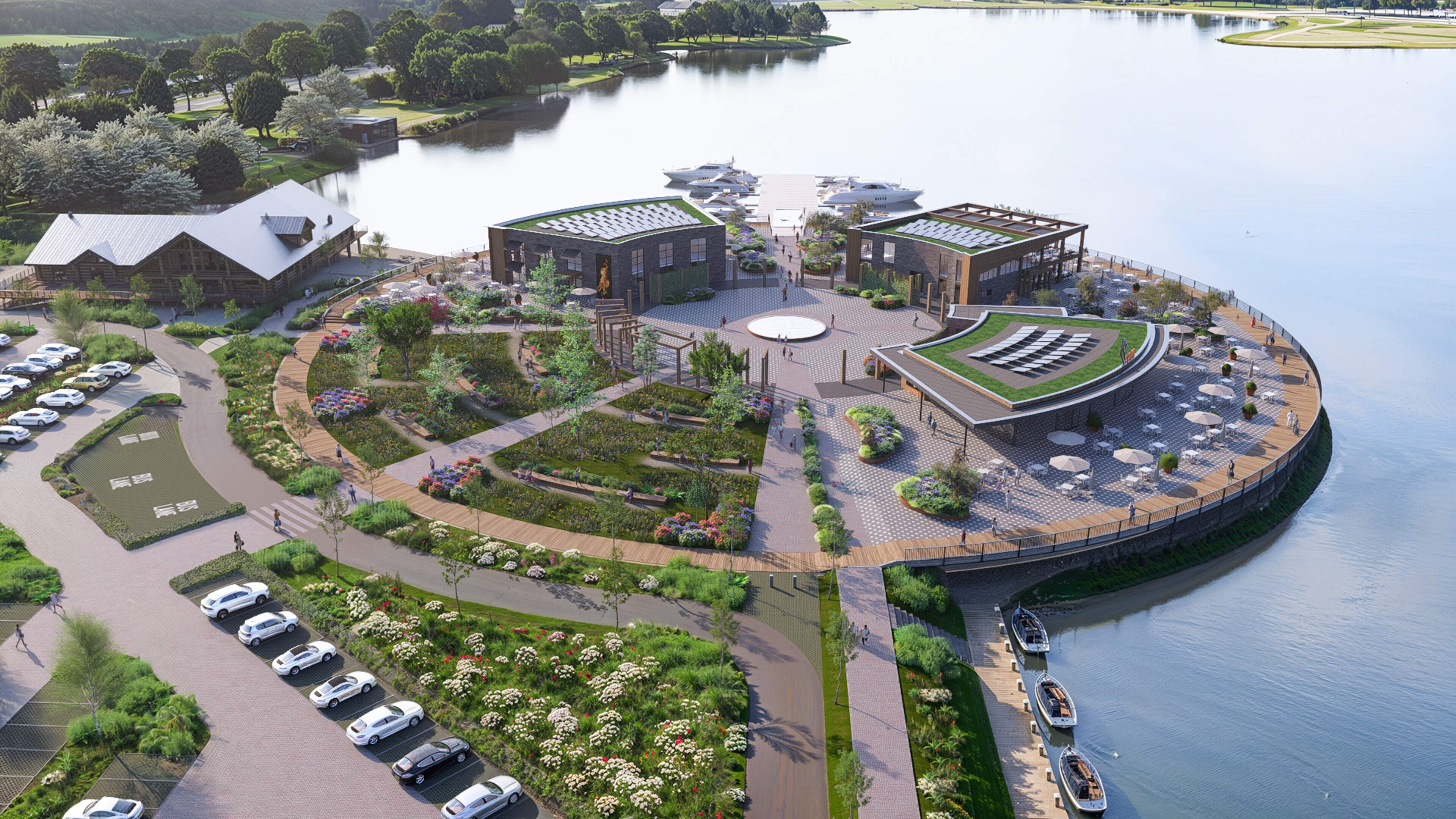 Grootse plannen in Roermond voor een horecaboulevard met vier restaurants: ‘Geen plek in Nederland w